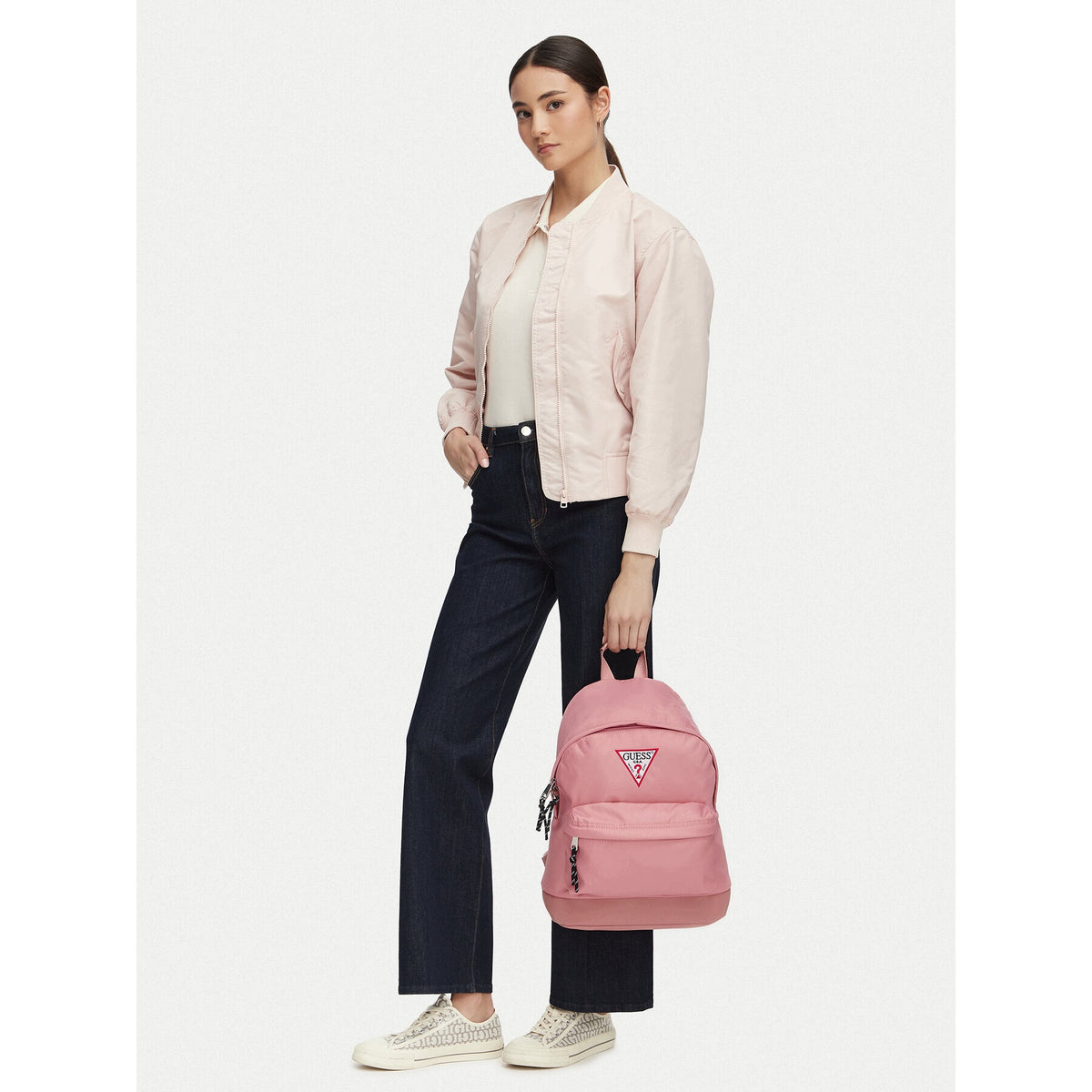 Guess Backpack Girl Pink H6YZ01W2589 Brand Guess