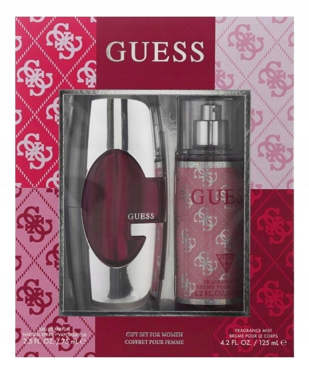 Guess Ladies Pink Women's Perfume Set 125ml