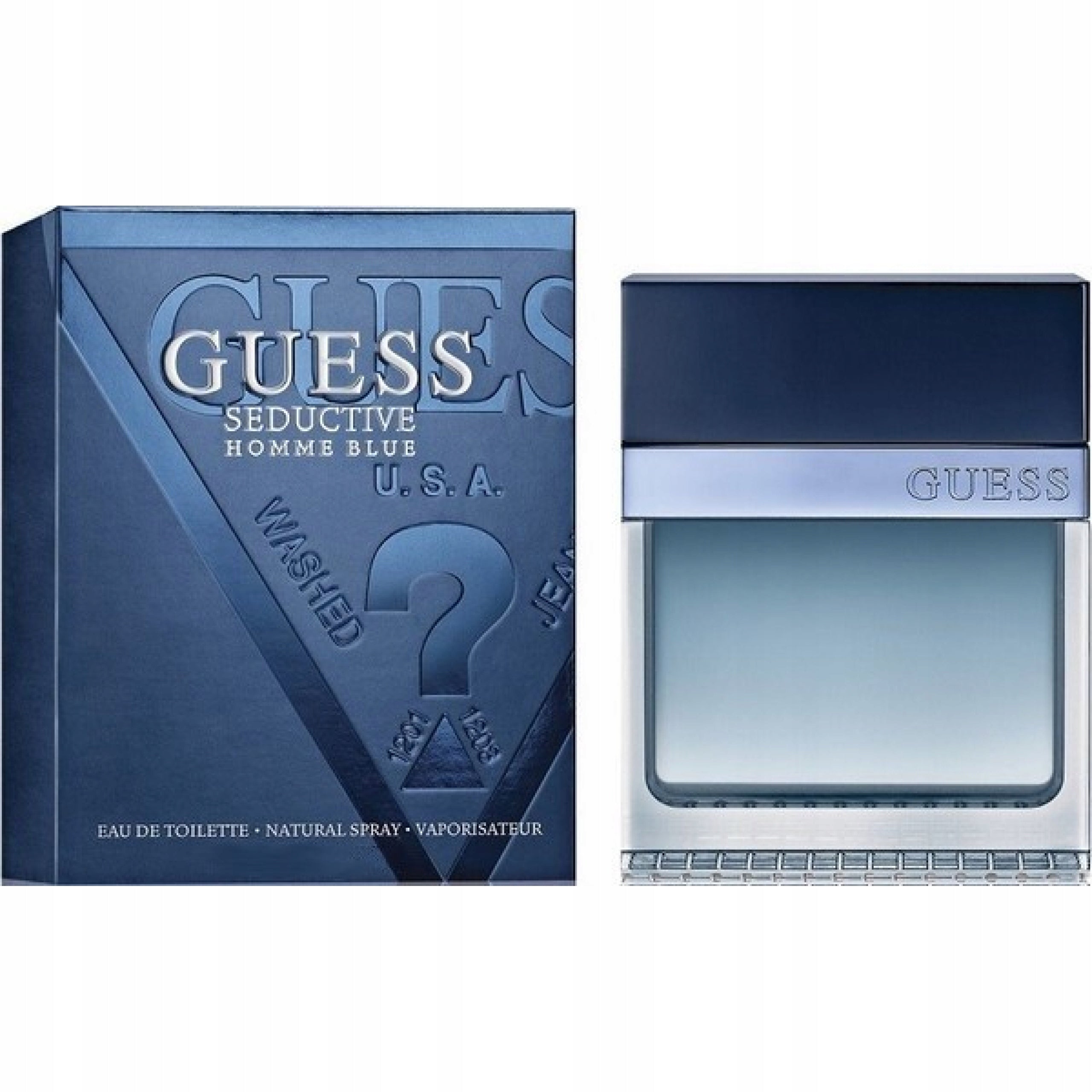 Guess Seductive Homme Blue 50 ml eau de toilette NEW FOIL Manufacturer code 29459