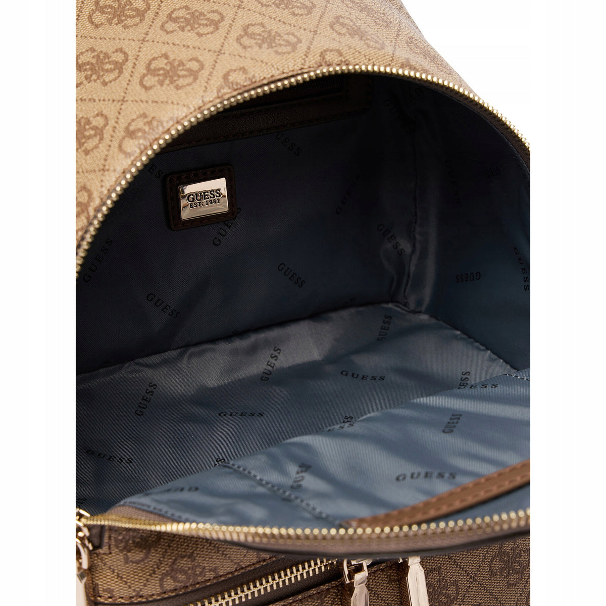 Guess Women's Backpack Beige TWLB9676032 Brand Guess