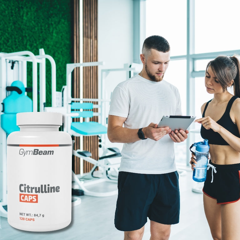 GymBeam Citrulline Caps Dietary Supplement Amino Acid 120 Capsules Expiration date at least six months from the date of purchase