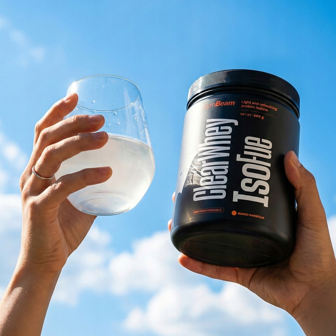 GymBeam Clear Whey IsoFue watermelon Brand GymBeam