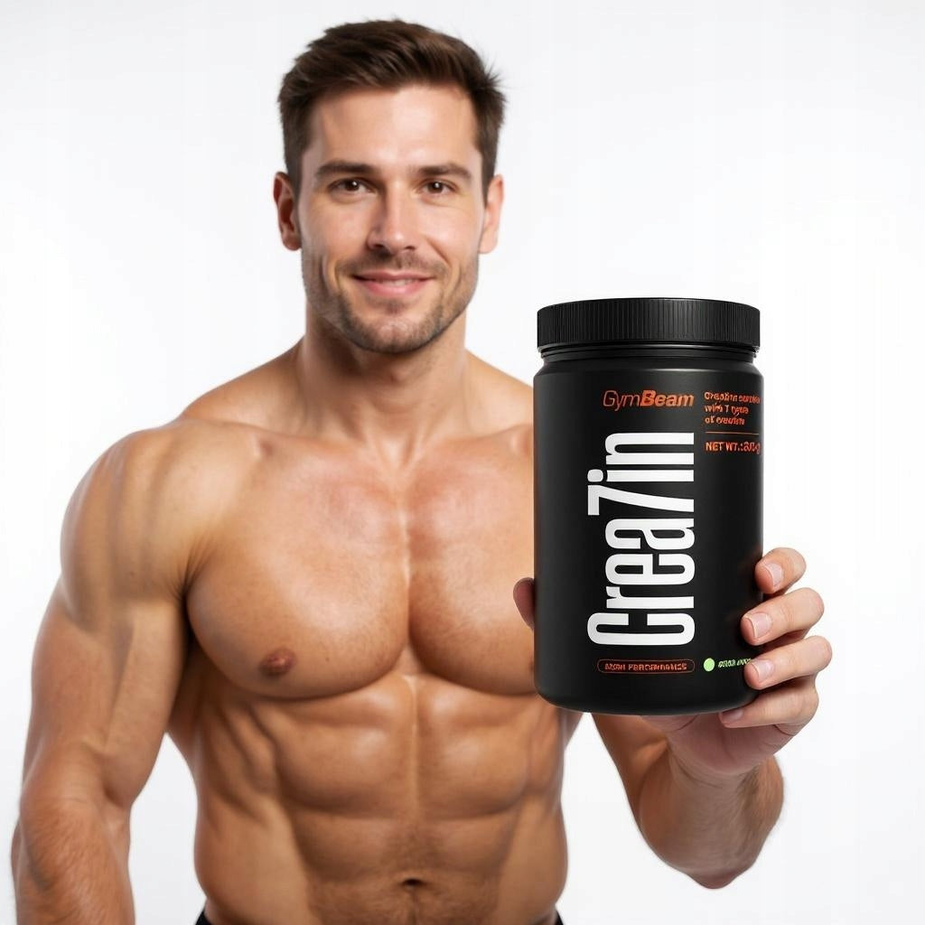GymBeam Crea7in creatine powder watermelon flavour MONOHYDRAT malate 300g Expiration date at least 1 year from the date of purchase