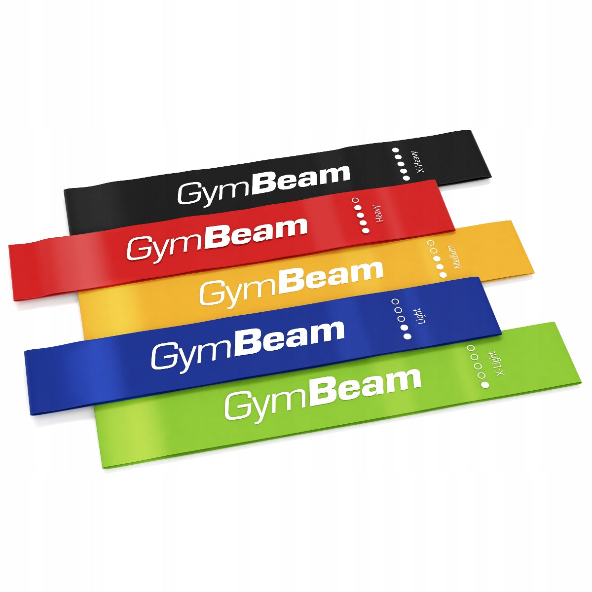 GymBeam Exercise rubbers 2,27-11,3 kg 5 pcs.