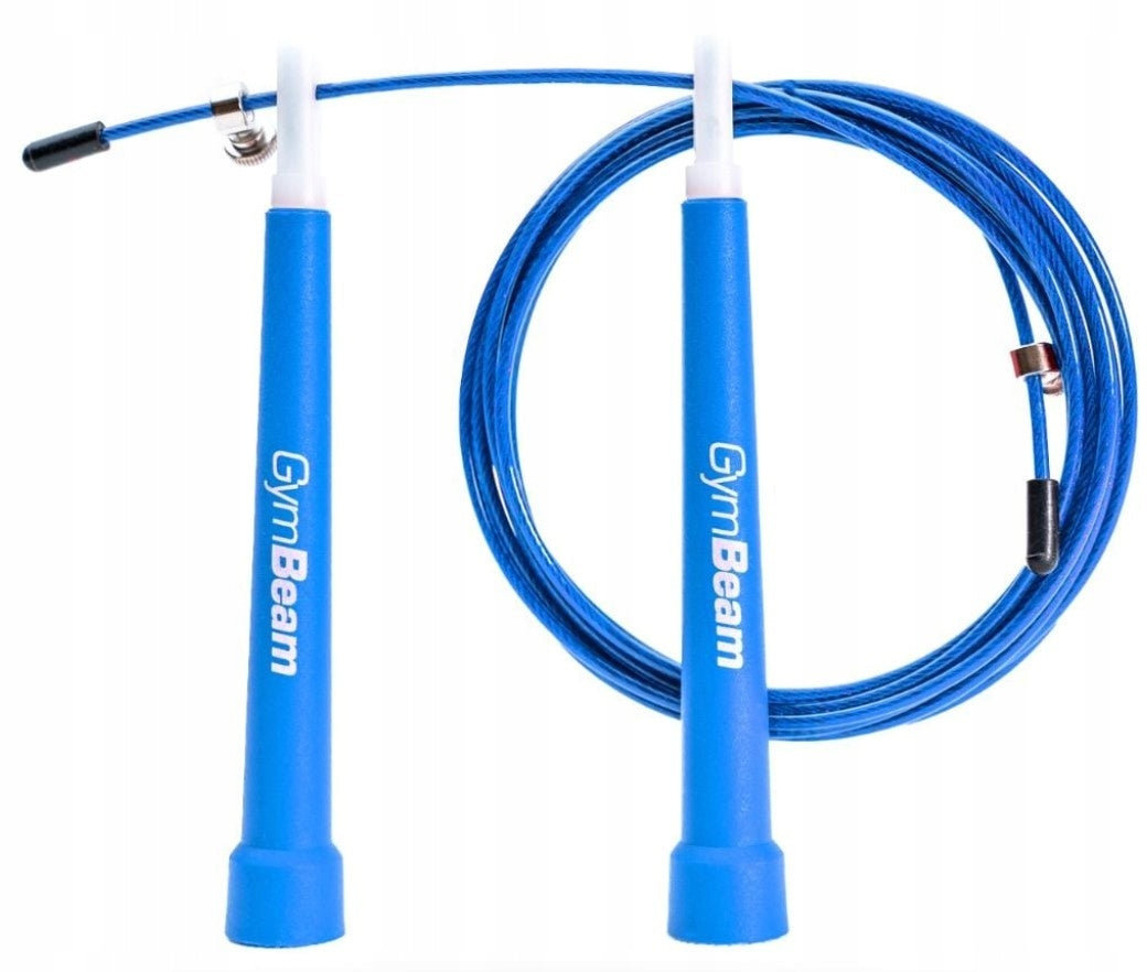 GymBeam Jump Rope for Sports Training Adjustable Blue