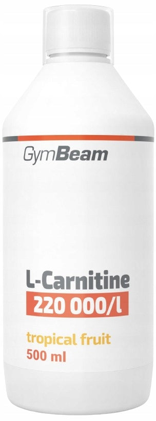 GymBeam L-Carnitine 500ml TROPICAL - Weight Loss