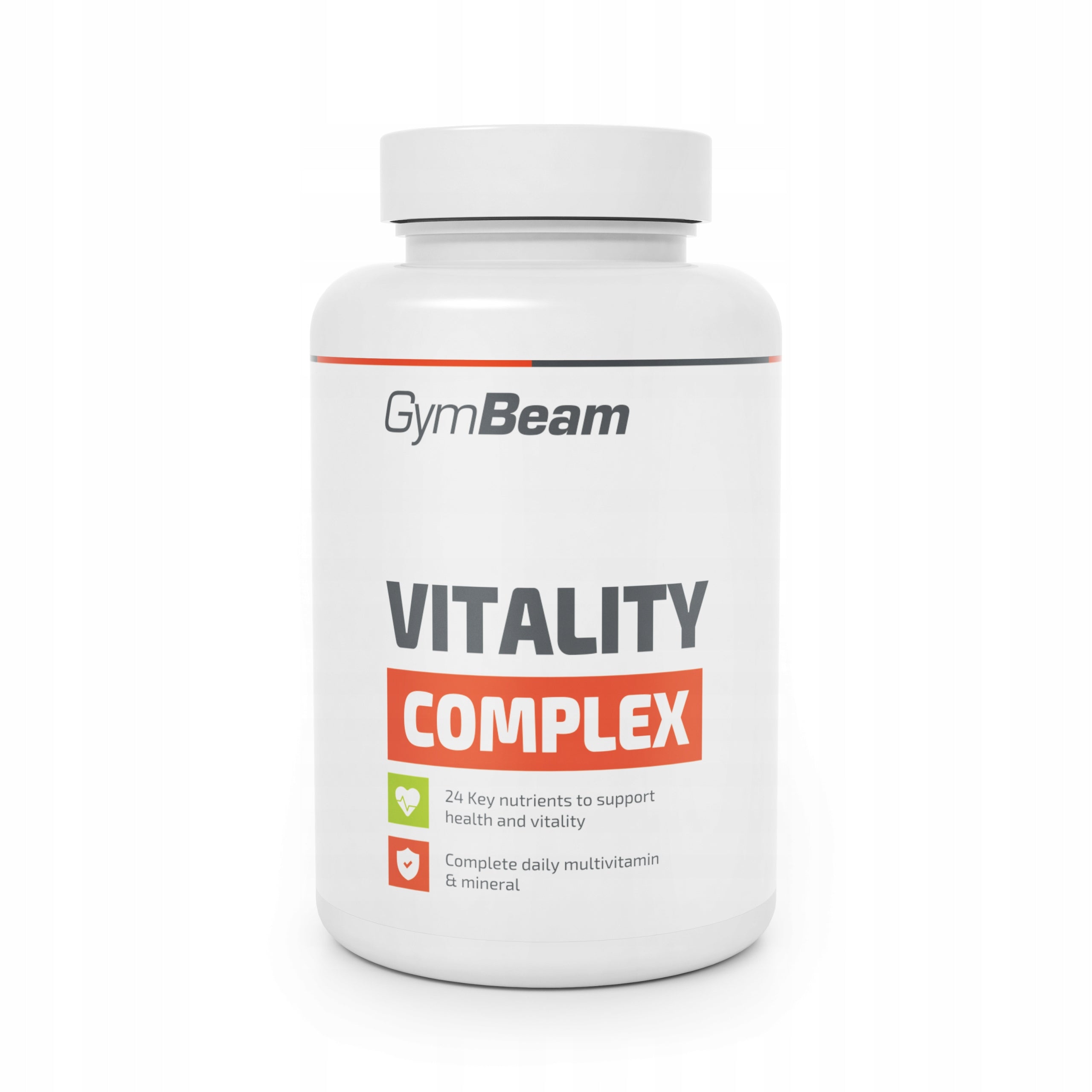GymBeam Vitality Complex 120 tablets. Expiration date at least 3 months from the date of purchase