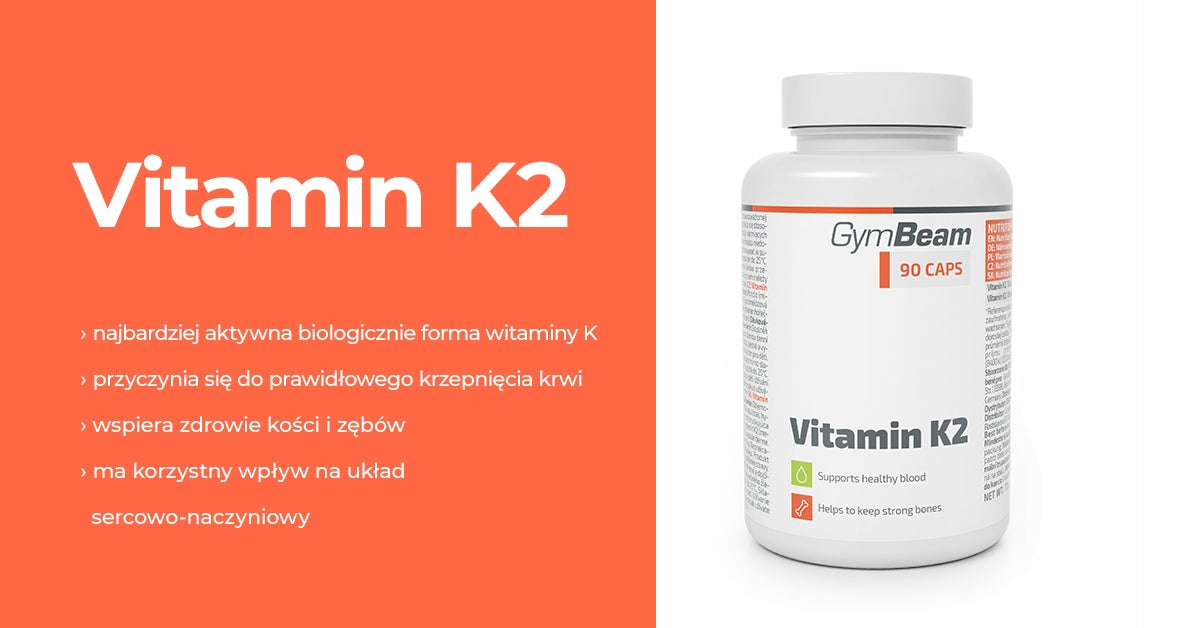 GymBeam Vitamin K2 (menaquinone) 90 kaps. Name other