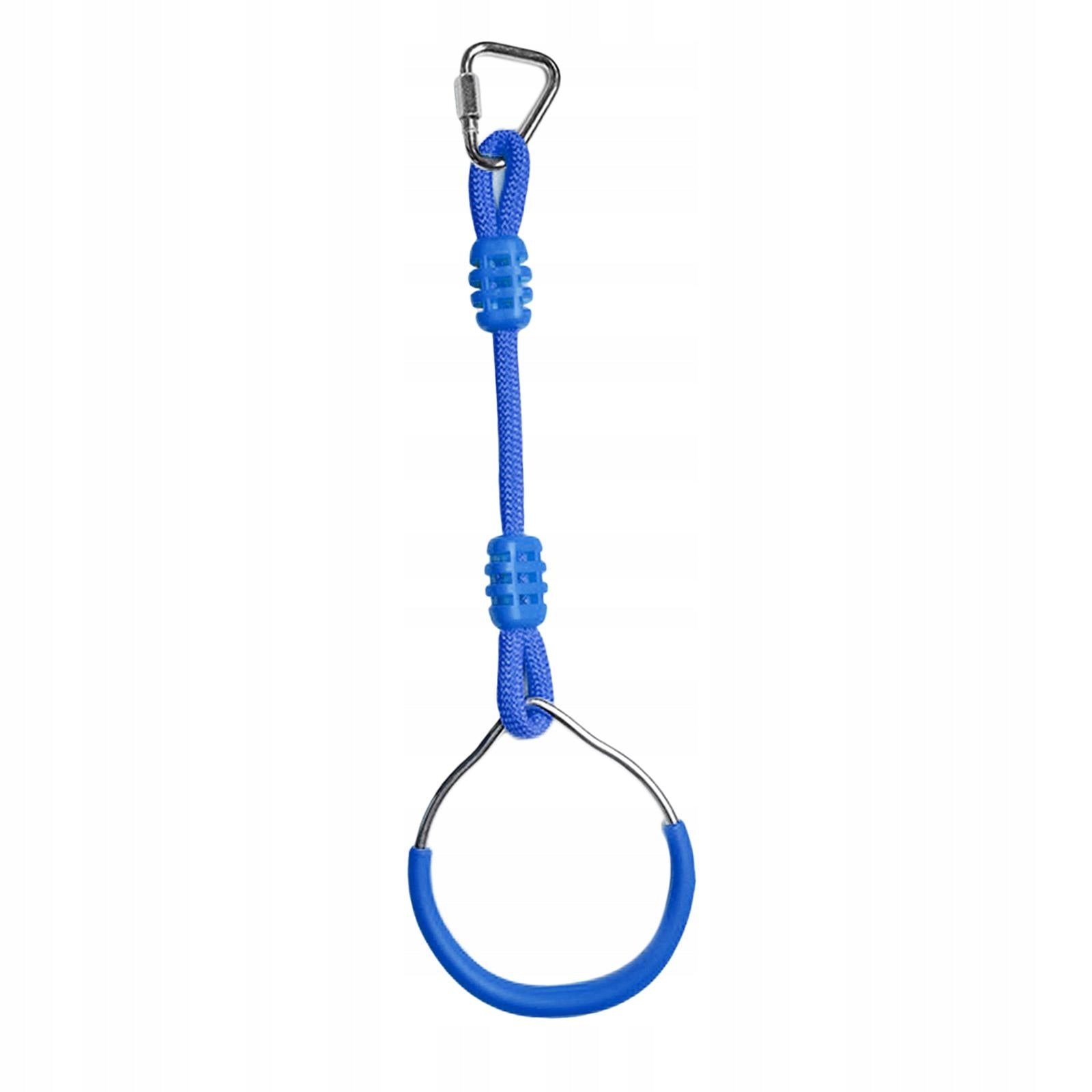 Gymnastic Rings Colorful Obstacle Monkey Ring Playground Play Climbing Blue