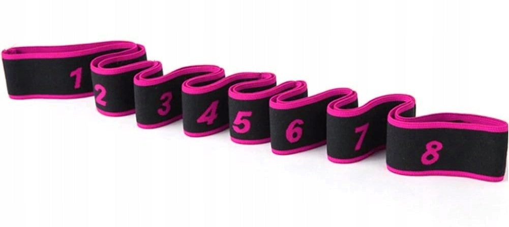 Gymnastic Rubber Stretching Exercise Tape Pink Model FFG09049