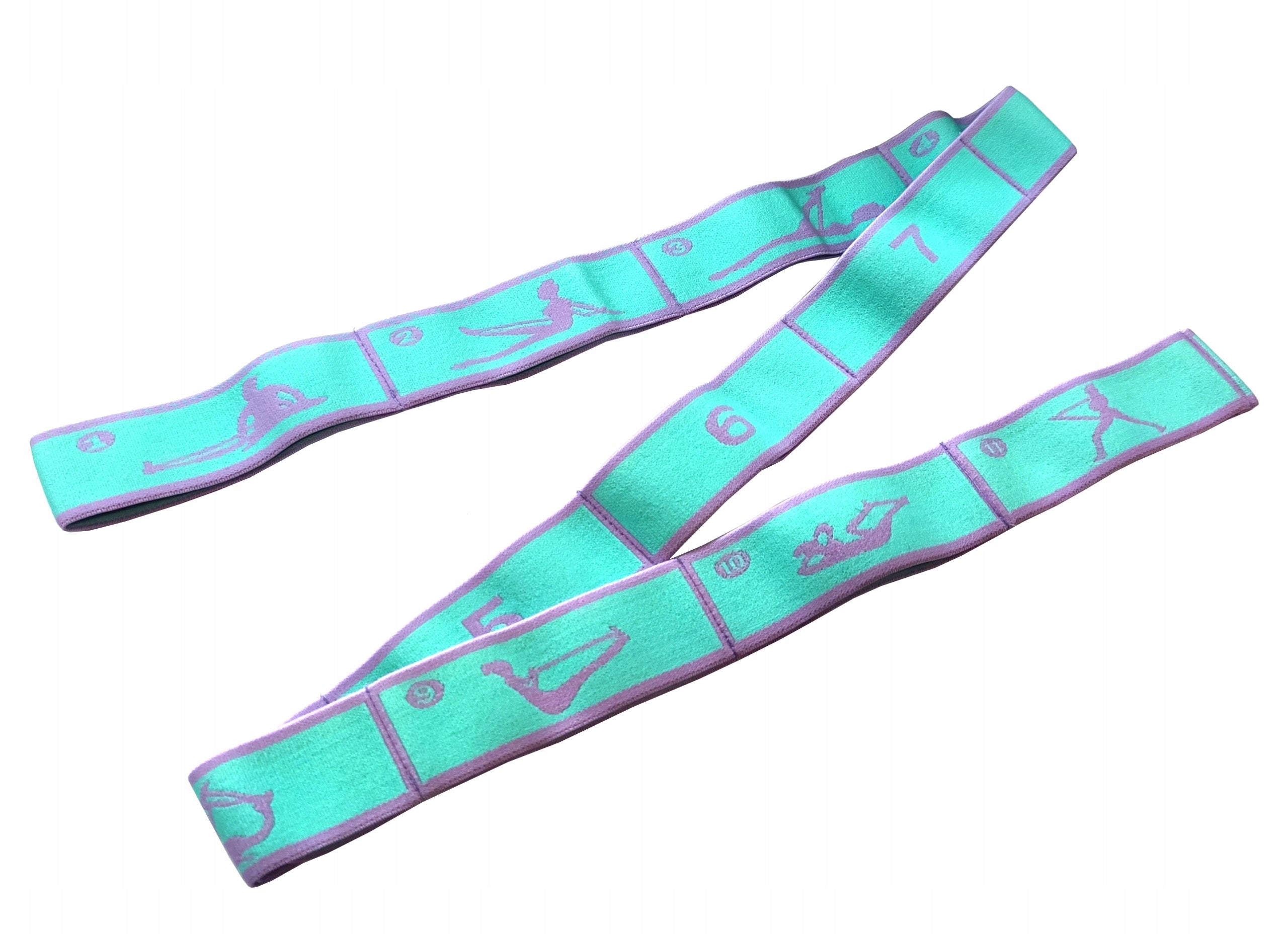 Gymnastic Rubber Stretching Resistance Tape for Exercise Yoga 11 Sections Manufacturer code FFG09048-CZ8