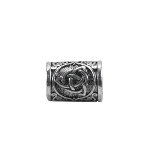 HAIR BEADS SILVER STEEL BEARD DREADLOCK BRAIDS 2 PACK Leather Manufacturer code SWC5908807015362