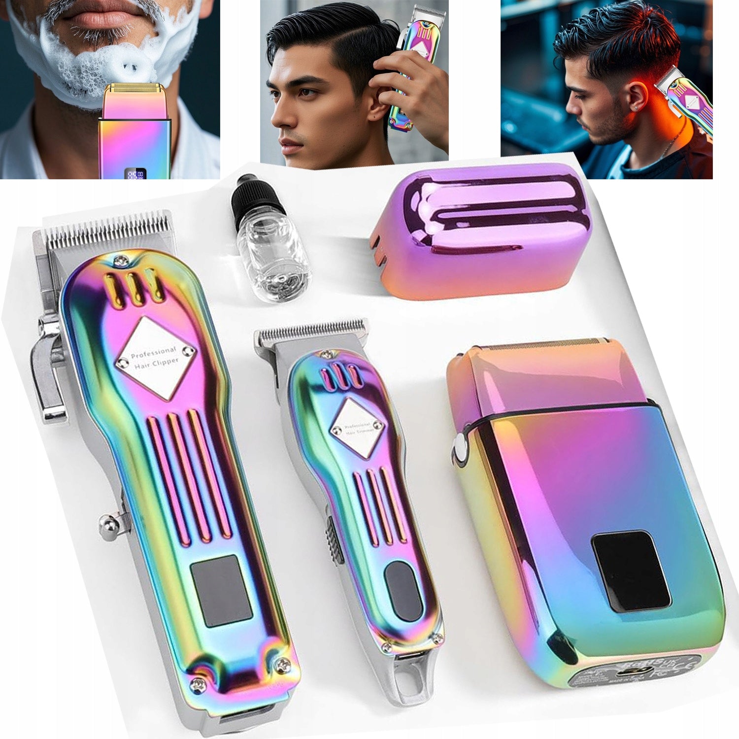 HAIR CLIPPER Professional Cordless Hair Clipper Set - Comfort & Versatility