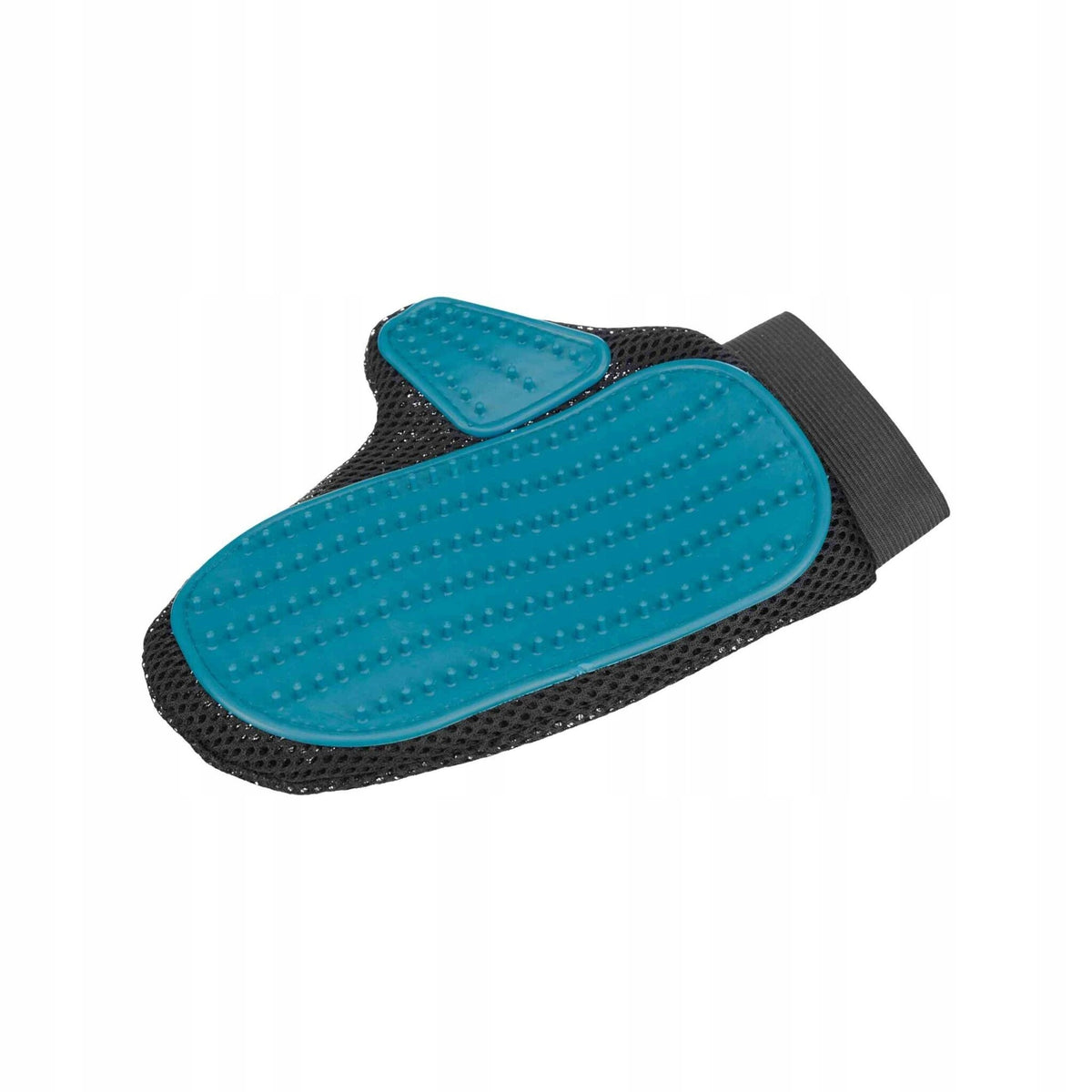 HAIR COMBING GLOVE WITH VELCRO (RUBBER
