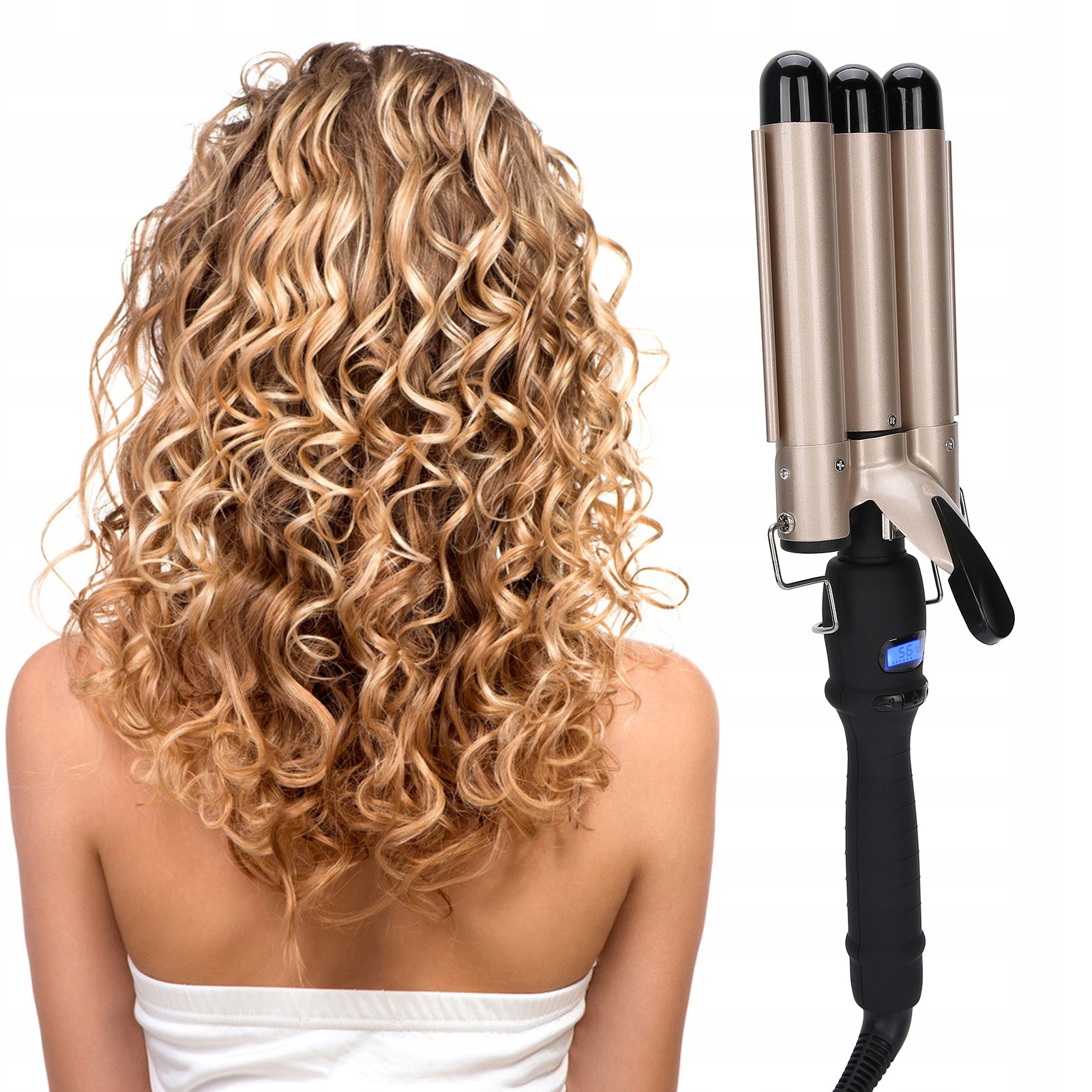 HAIR CURLER WAVES CURLS HUSLOG TEMPERATURE CONTROL 70-130W
