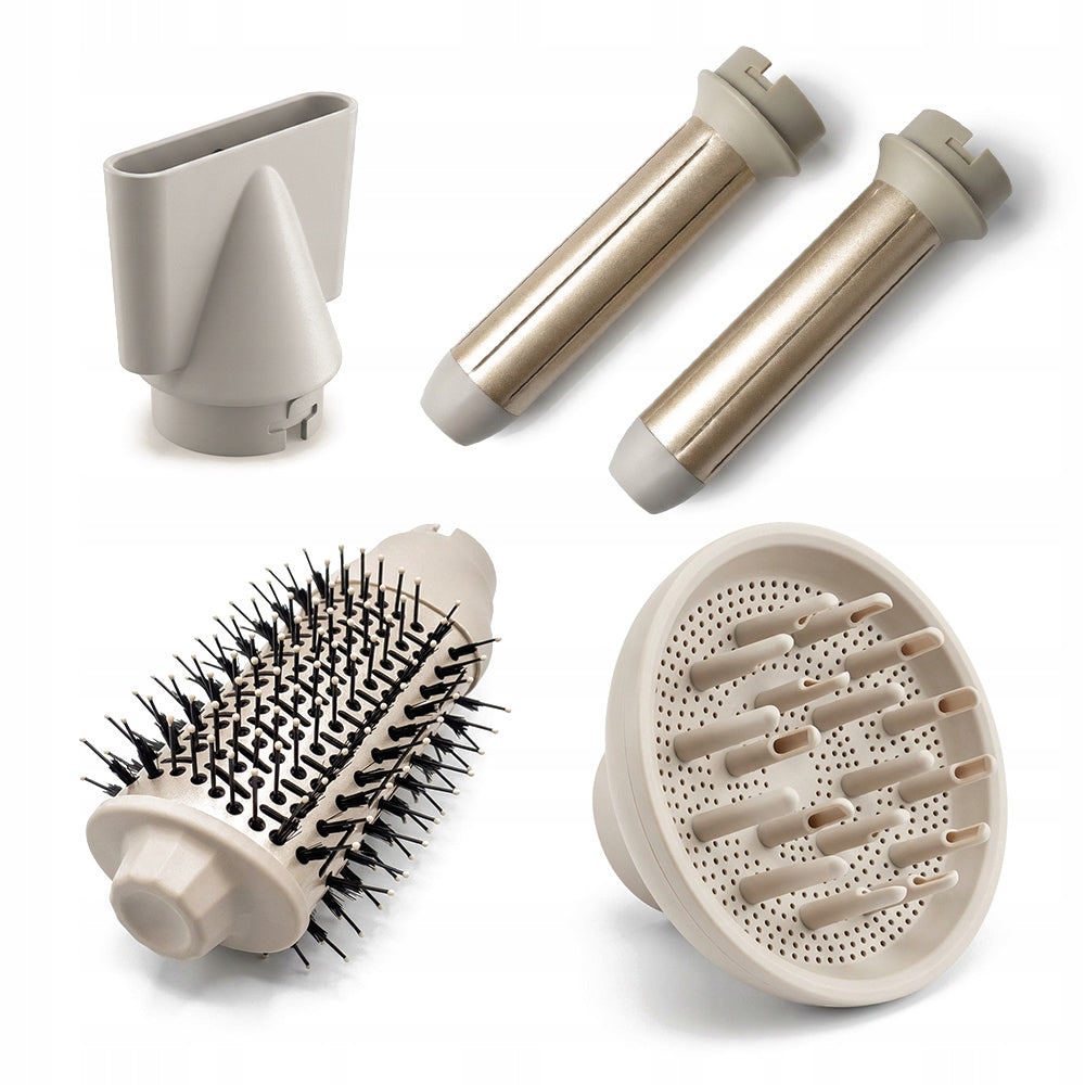 HAIR DRYER 5IN1 BRUSH CURLING IRON MULTIFUNCTIONAL CURLING IRON-DRYER Packaging status original