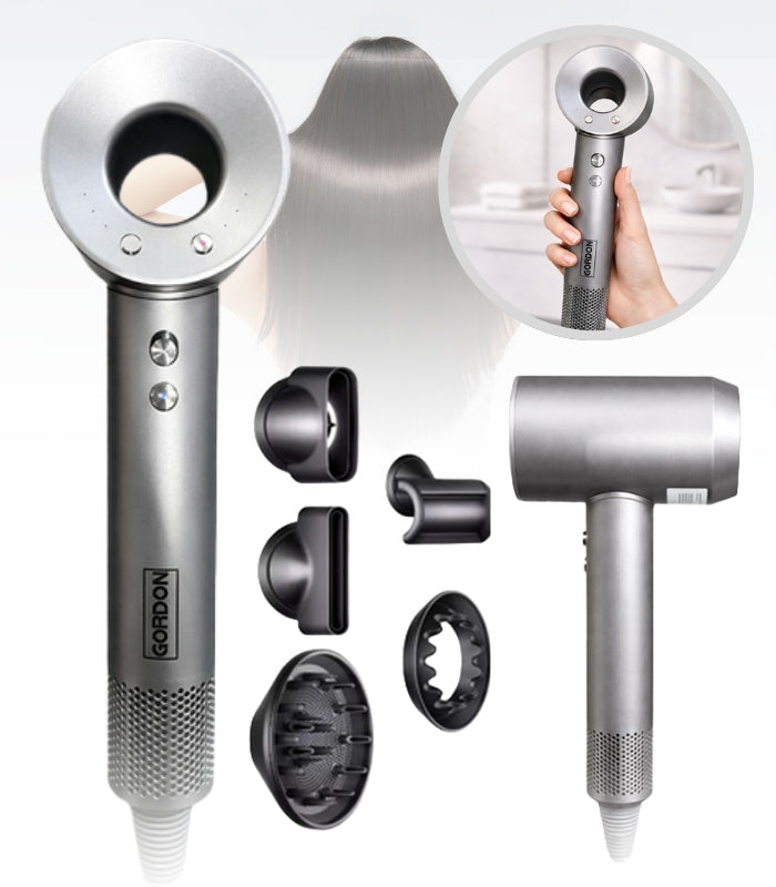 HAIR DRYER 6in1 3 TEMPERATURE LEVELS 3 AIRFLOW SPEEDS DIFFUSER