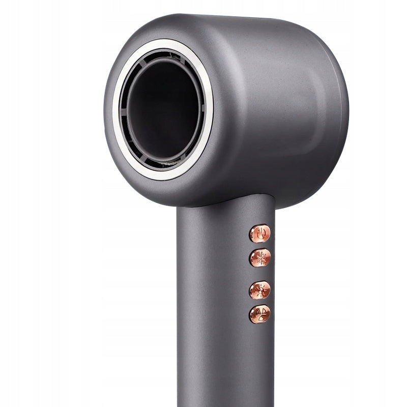 HAIR DRYER IONIZATION 4 OVERLAYS MAGNETIC DIFFUSER TEMP ADJUSTMENT Packaging status original