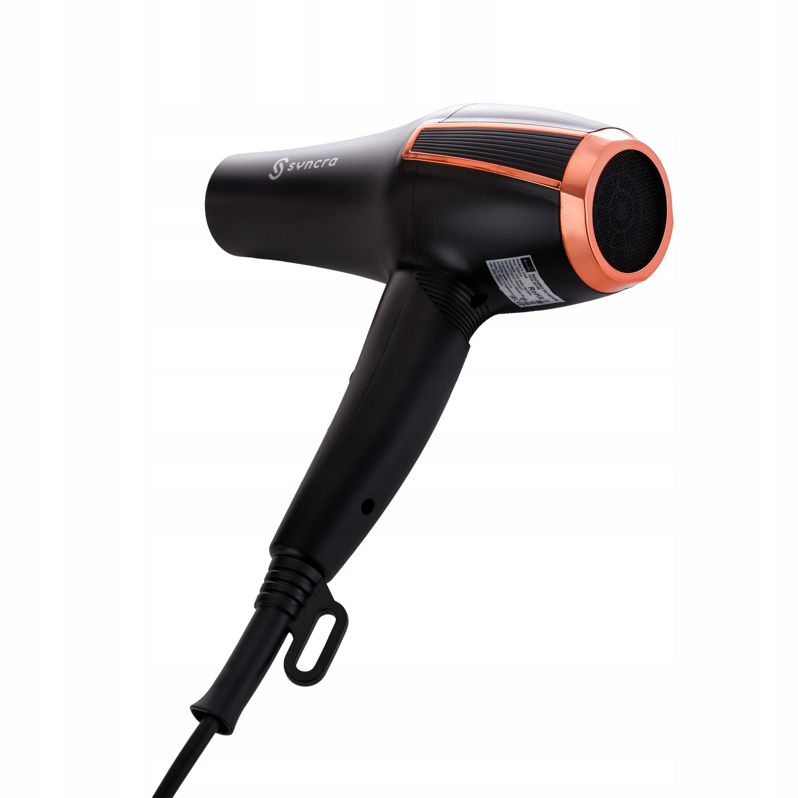 HAIR DRYER WITH IONIZATION STRONG 2200W + COLD AIR PROFESSIONAL PRO Manufacturer code Suszarka z dyfuzorem 2200W z silnikiem AC
