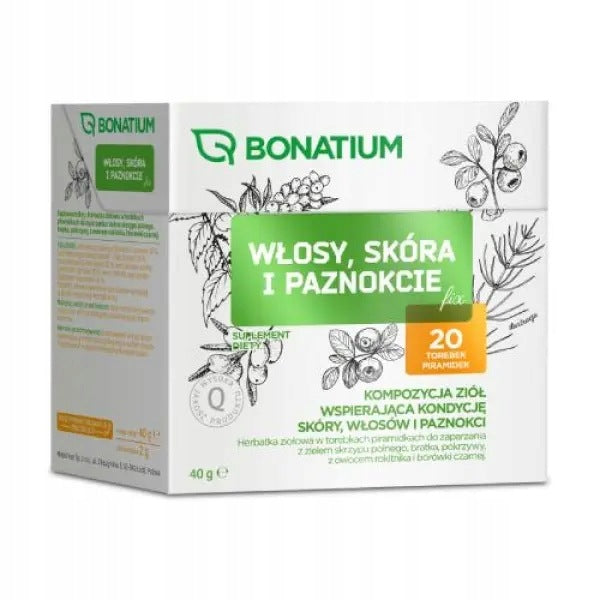 HAIR, SKIN, NAILS FIX HERBAL TEA 20 PIECES BONATIUM