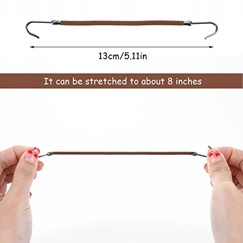 HAIRBANDS HOOK ELASTIC BANDS PONYTAIL WOMEN 15 PIECES metal Manufacturer code Bez marki