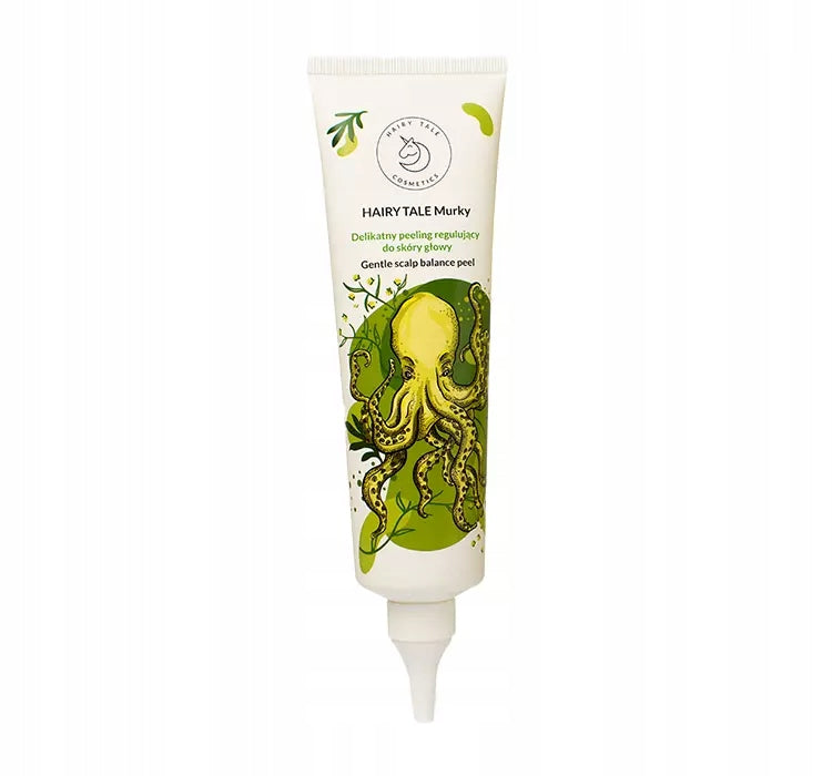Riebalų balansą reguliuojantis galvos odos šveitiklis Hairy Tale Murky, 150ml