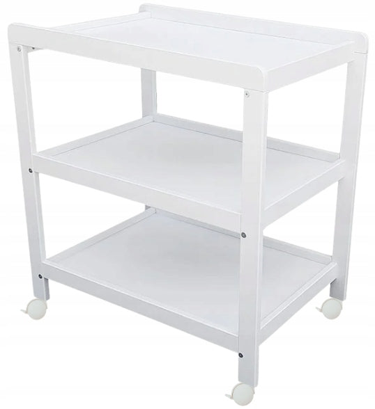 HALF CHANGING TABLE + 4 WHEELS 360° WITH LOCK BABY CARE CHEST OF DRAWERS