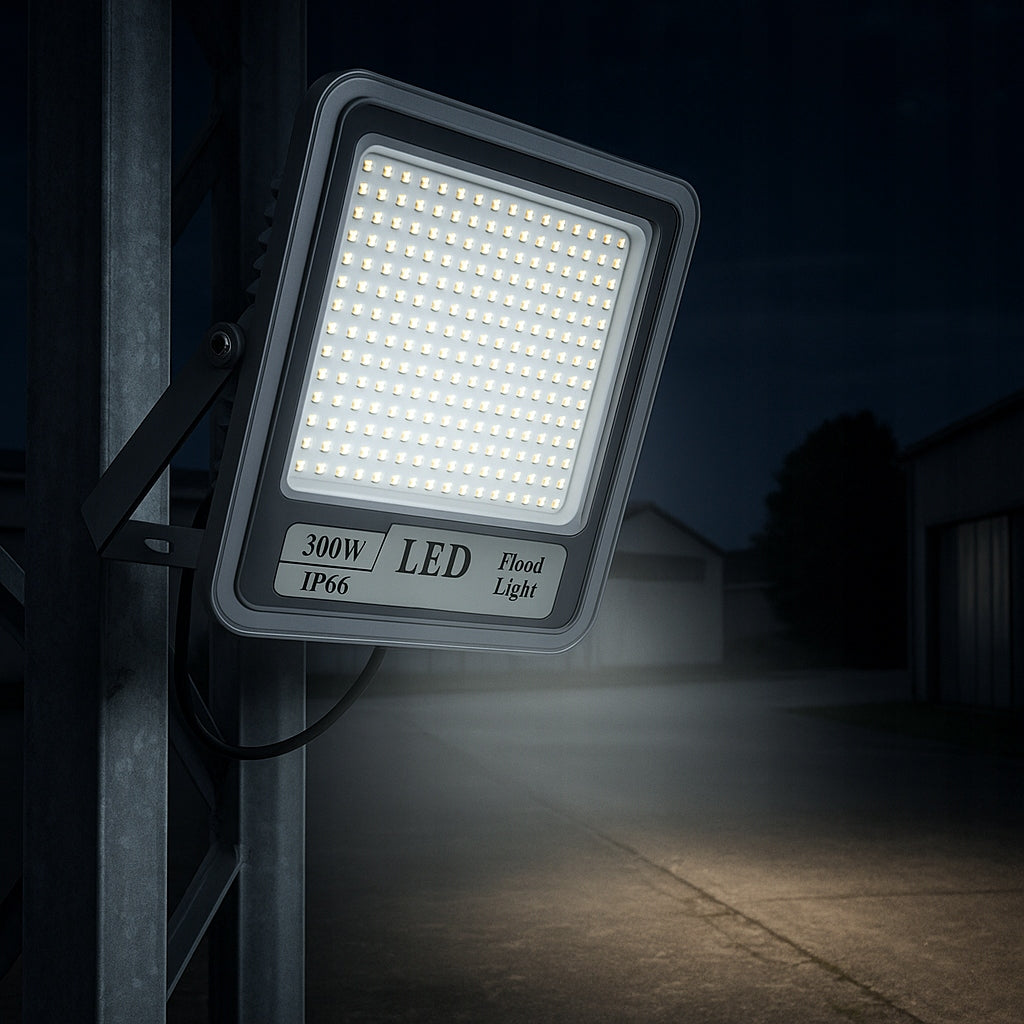 HALOGEN LED 300W OUTDOOR WORK FLOODLIGHT ECONOMICAL FOR WAREHOUSE XXL Manufacturer code 300