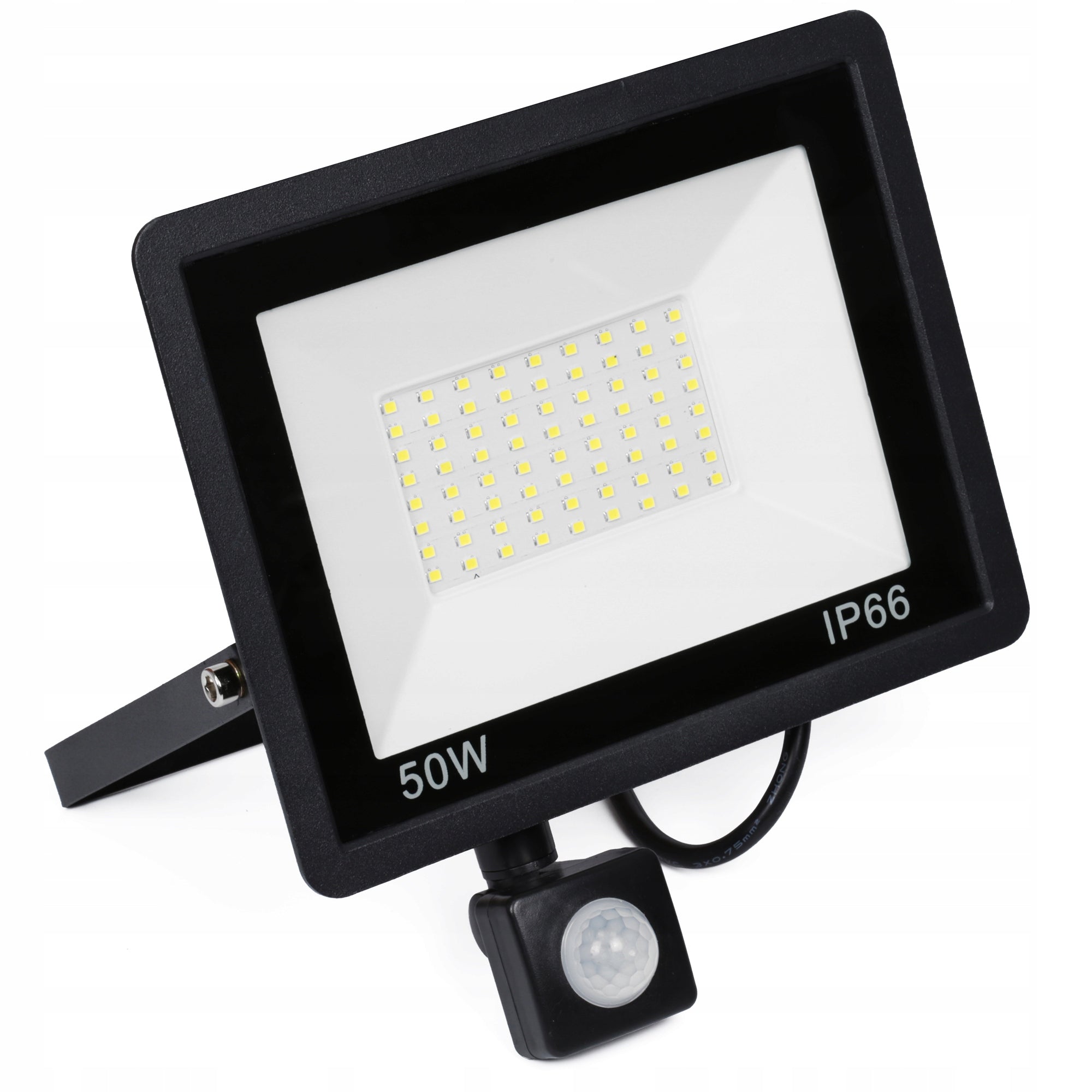 HALOGEN LED 50W FLOODLIGHT LAMP WITH MOTION SENSOR IP66 Headlight 6000LM Brand no brand