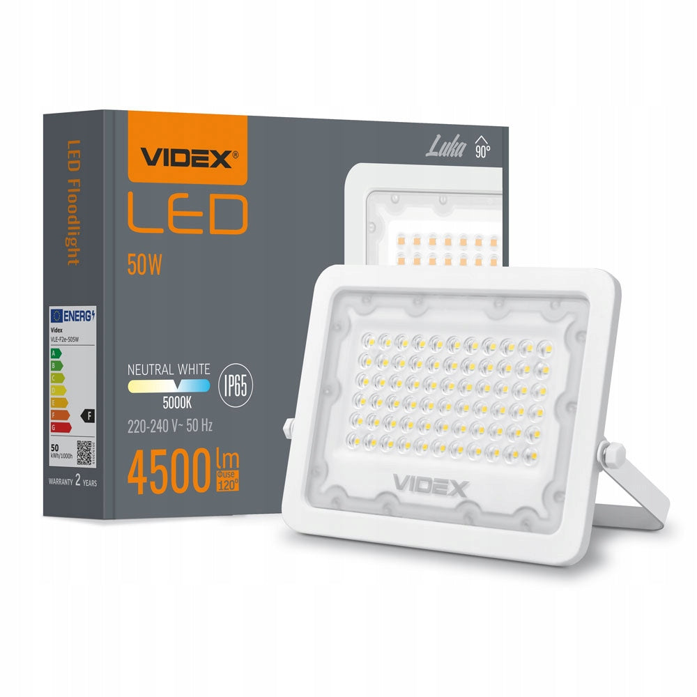 HALOGEN LED 50W NATURAL WHITE LIGHT WEATHER RESISTANT DURABLE Manufacturer code i605_VLE-F2E-505W