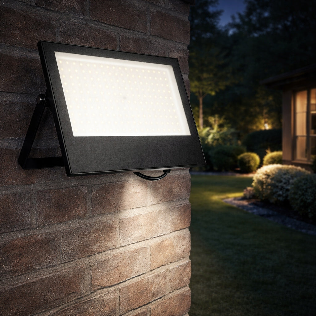 HALOGEN LED FLOODLIGHT 150W LAMP white neutral 4500K OUTDOOR IP65 Brightness 12000 lm