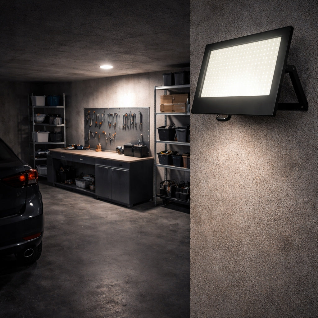 HALOGEN LED FLOODLIGHT 150W LAMP white neutral 4500K OUTDOOR IP65 Color temperature 4500 K