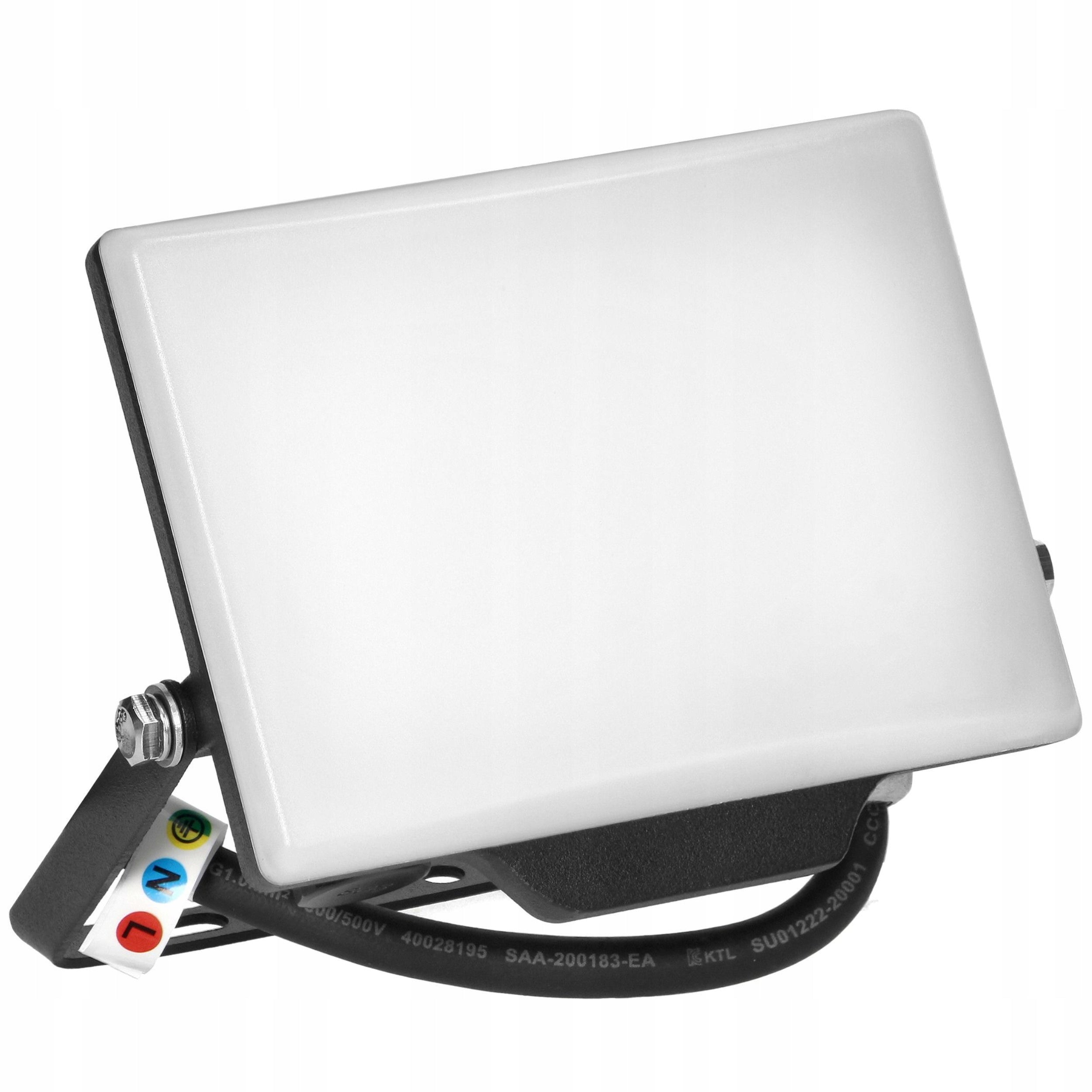 HALOGEN LED FLOODLIGHT 20W 1600lm FRAMELESS OUTDOOR LAMP 4000K IP65 Color temperature 4000 K