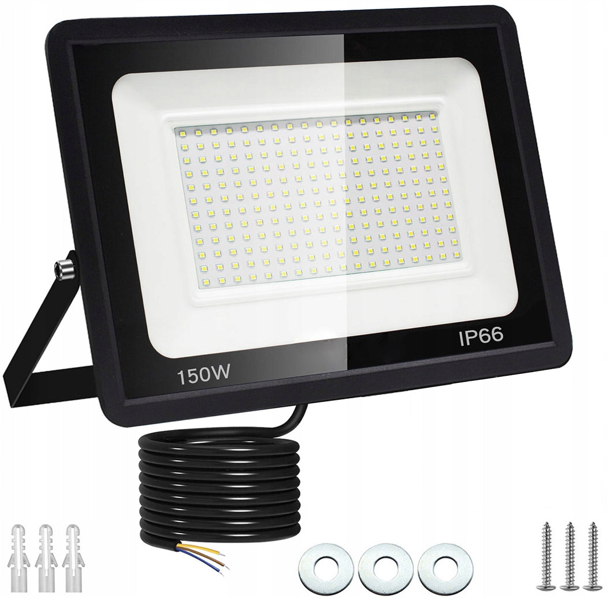 HALOGEN LED FLOODLIGHT LAMP 150W REFLECTOR TEMPERED GLASS 14500lm SLIM+ Brand Smartled