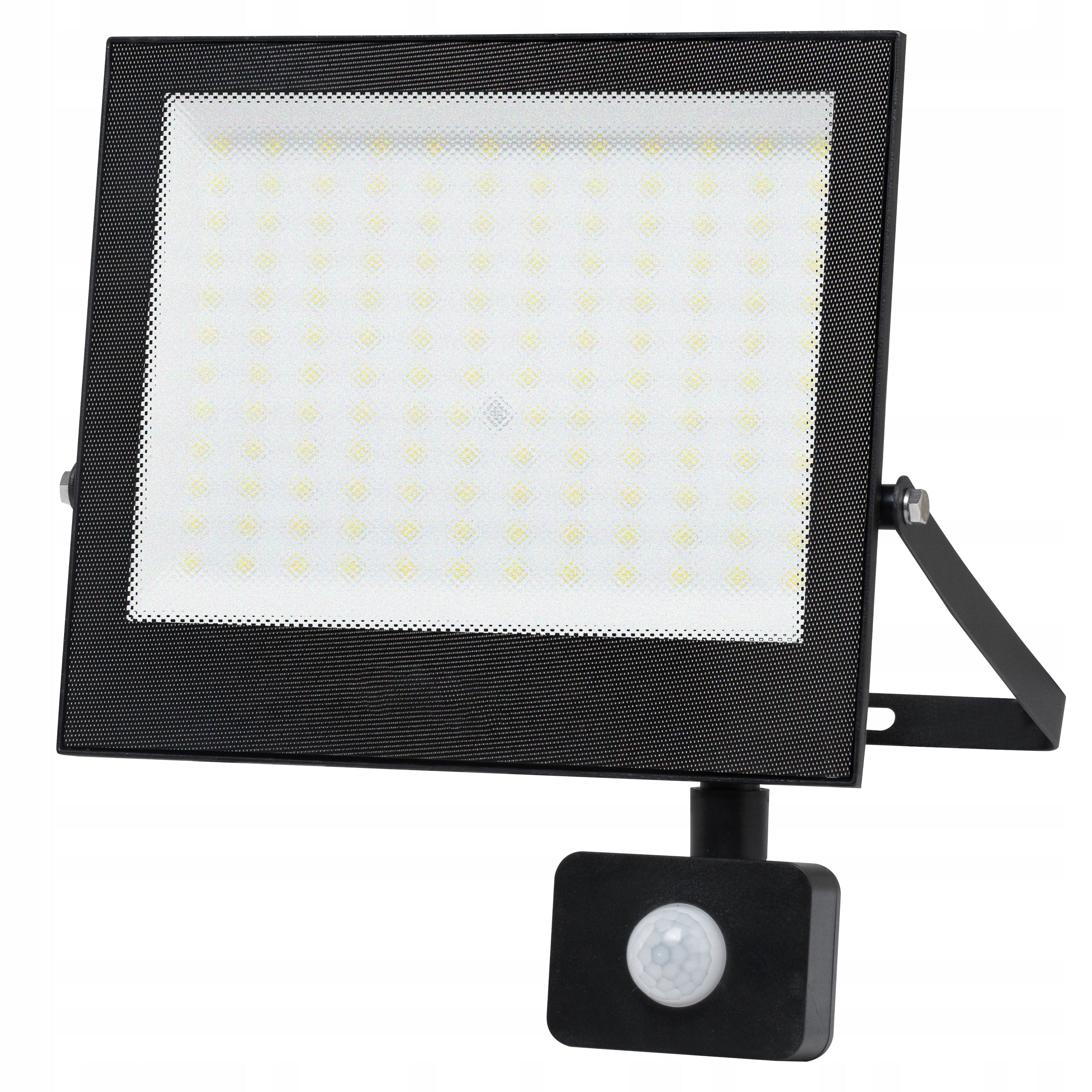 HALOGEN LED Floodlight Lamp 100W 4500K MOTION SENSOR IP65 For Garage Strong