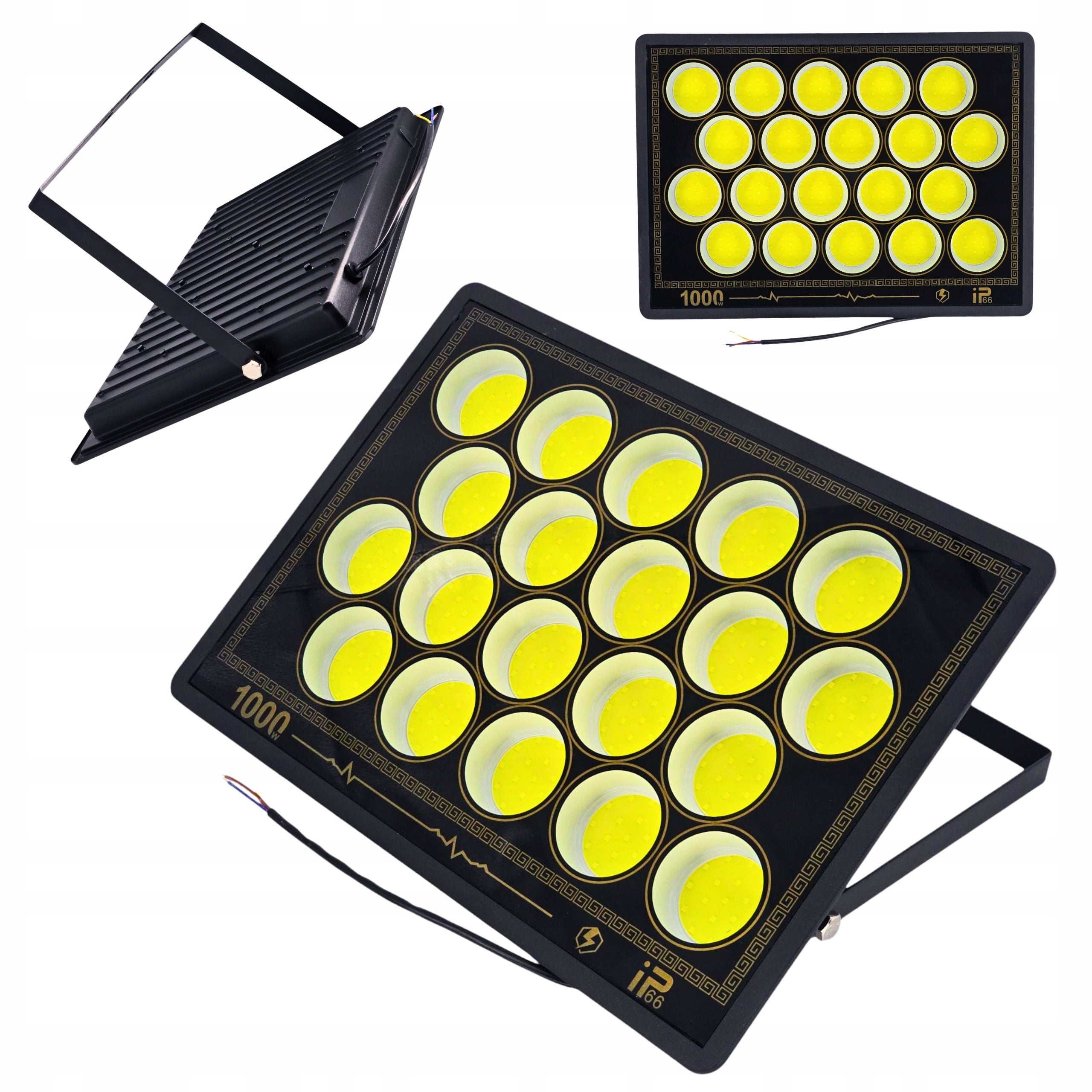 HALOGEN LED SPOTLIGHT OUTDOOR FLOODLIGHT IP66 PREMIUM LAMP 1000W 6500K