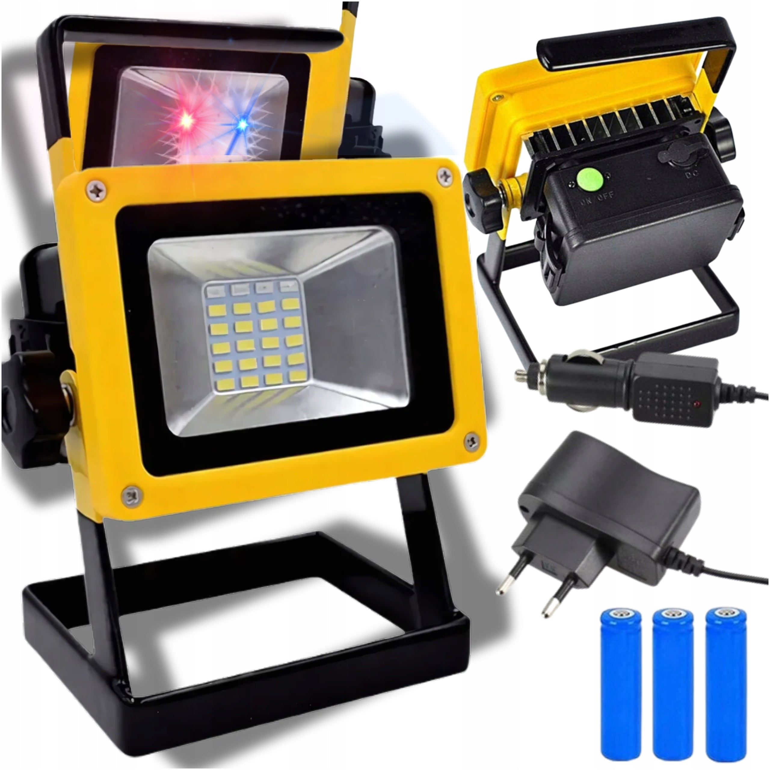 HALOGEN PORTABLE LED WORKSHOP LAMP POWERFUL SMD 30 CONSTRUCTION FLOODLIGHT