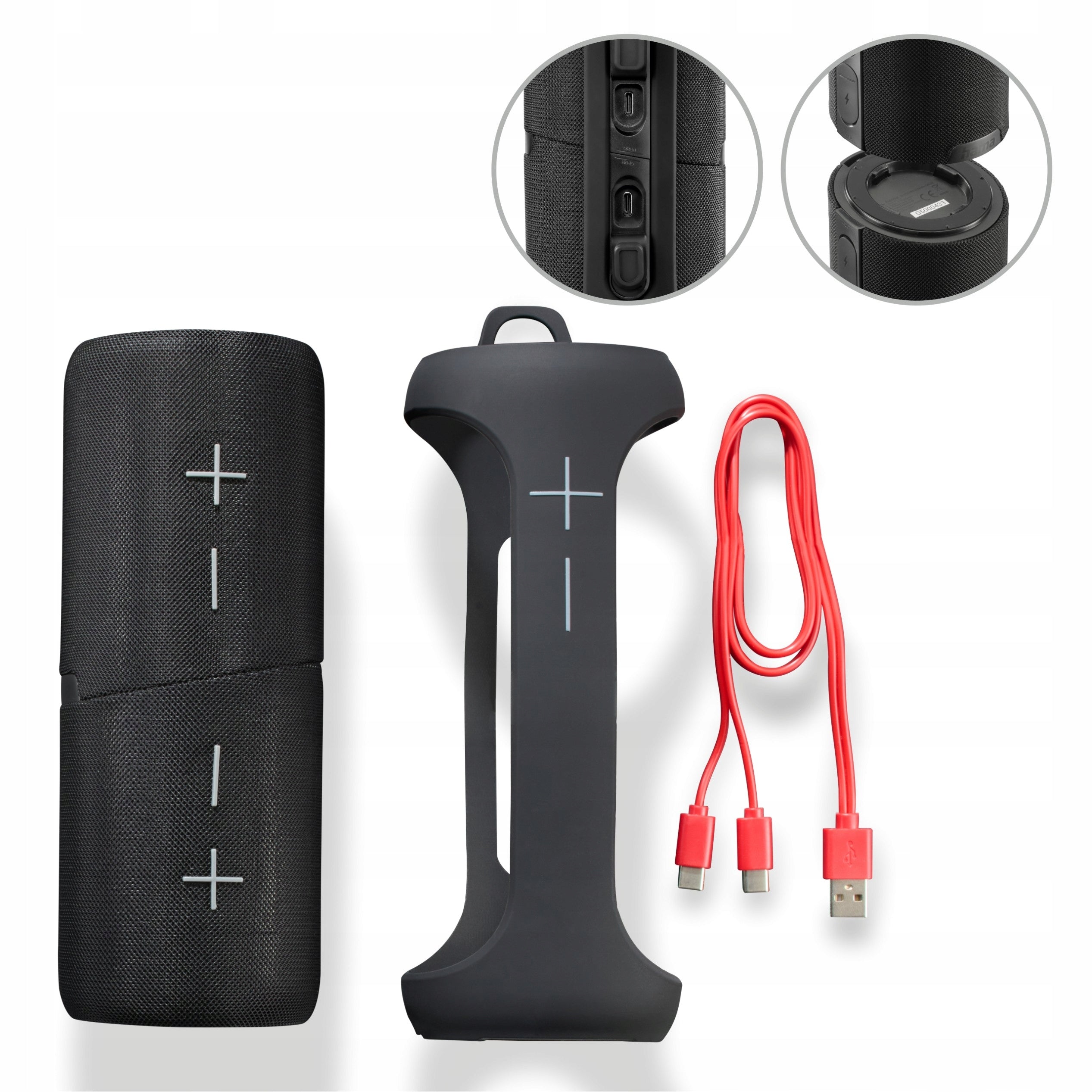 HAMA BLUETOOTH TWIN 4.0 MOBILE SPEAKER DUAL STEREO PORTABLE