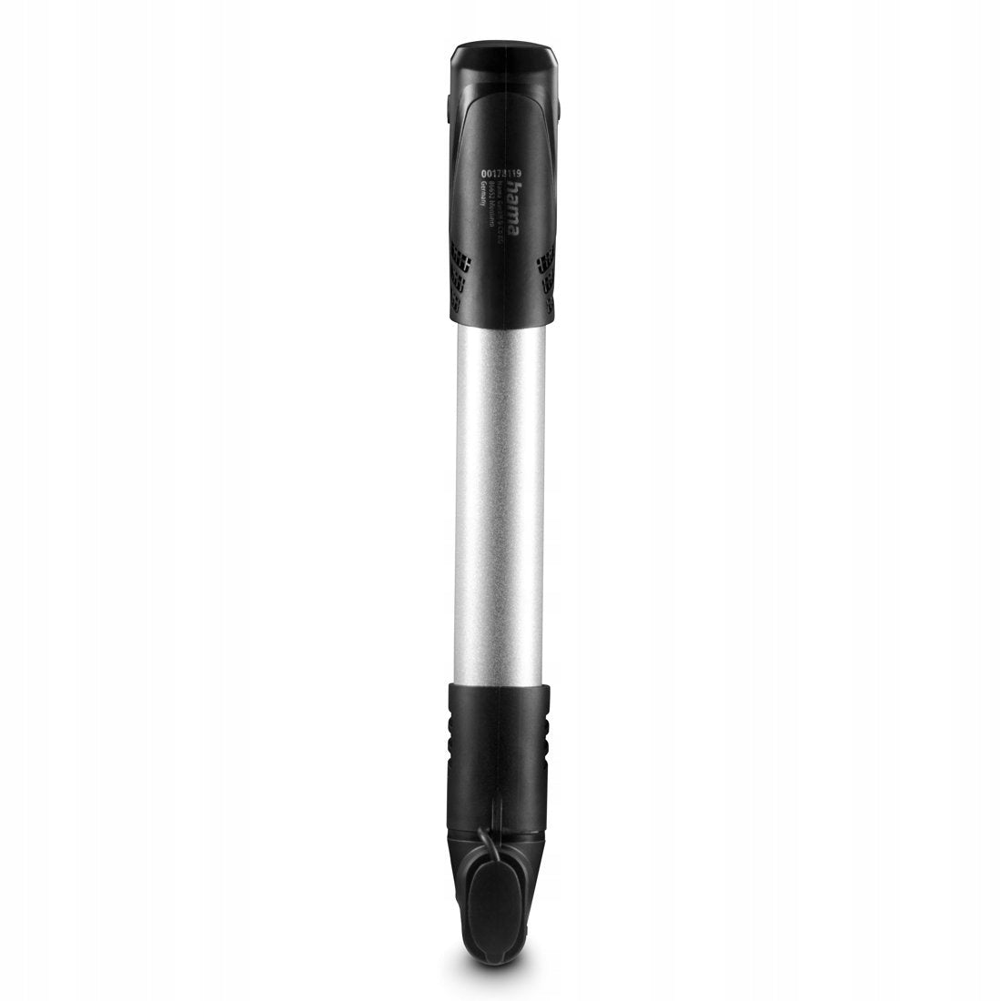 HAMA MINI UNIVERSAL BICYCLE PUMP WITH FRAME HOLDER BLACK 4 BAR Packaging status original
