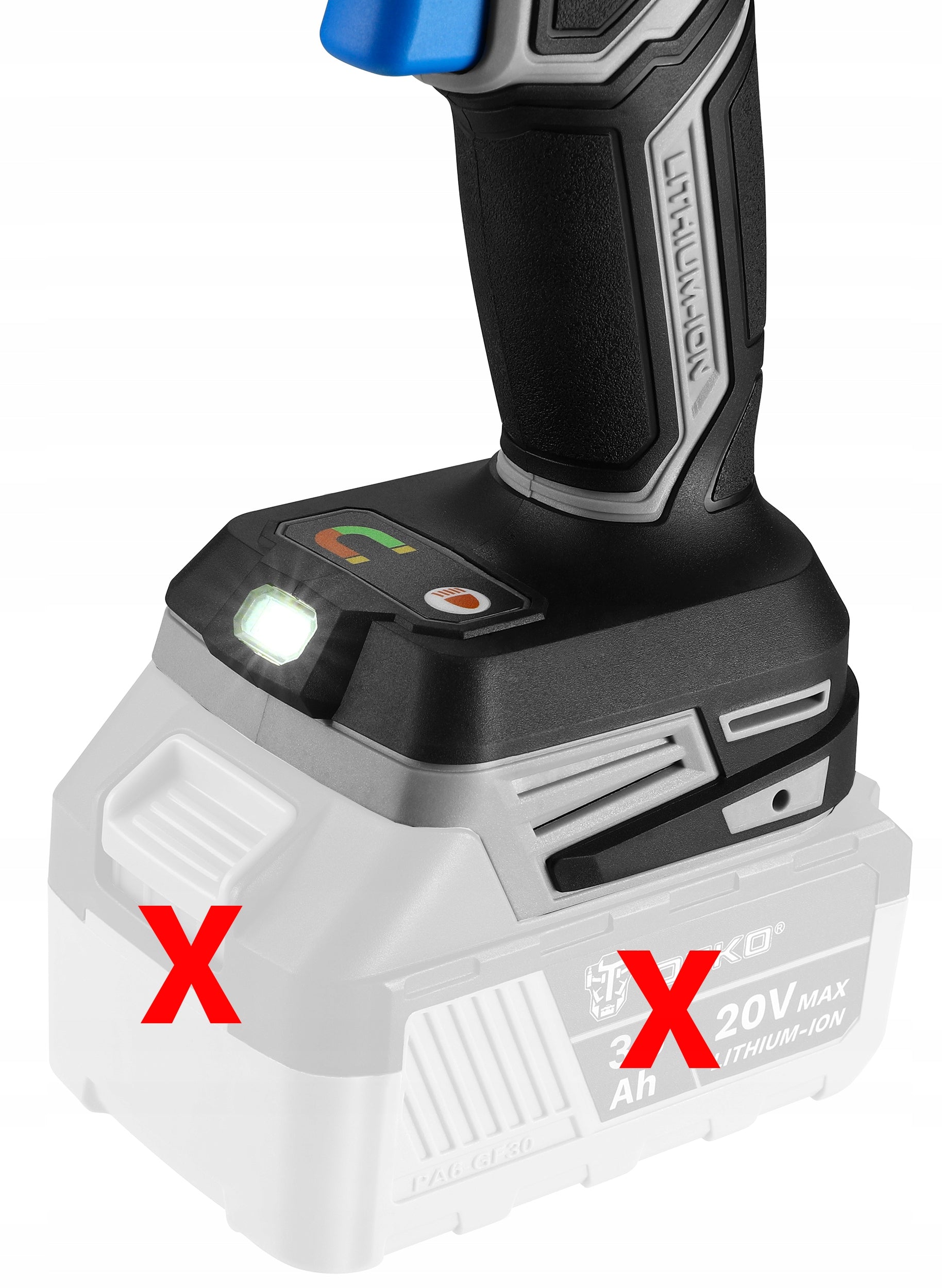 HAMMER DRILL CORDLESS IMPACT DRILL 120 NM DEKO Brand DEKO