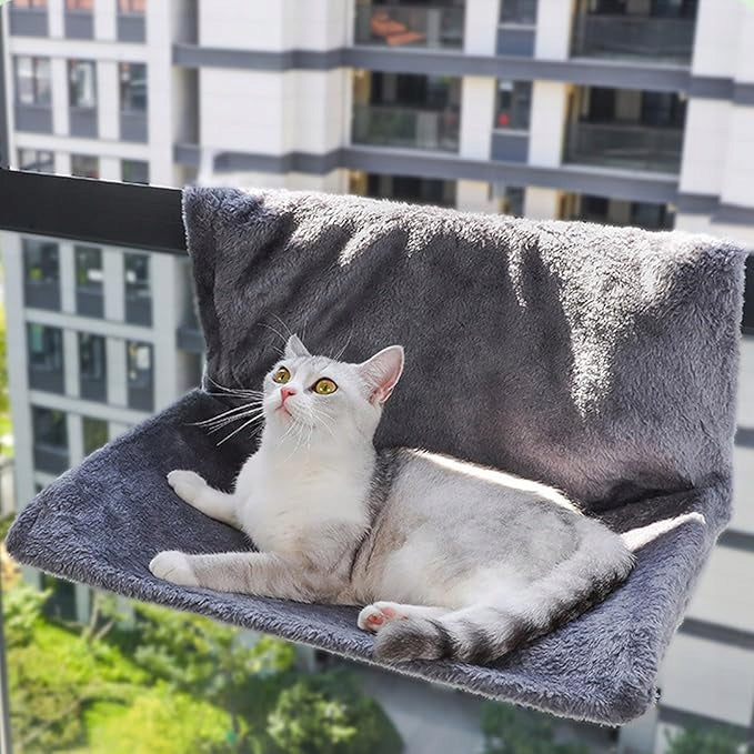 HAMMOCK BED HANGING PLUSH CAT BED FOR RADIATOR Length 44 cm