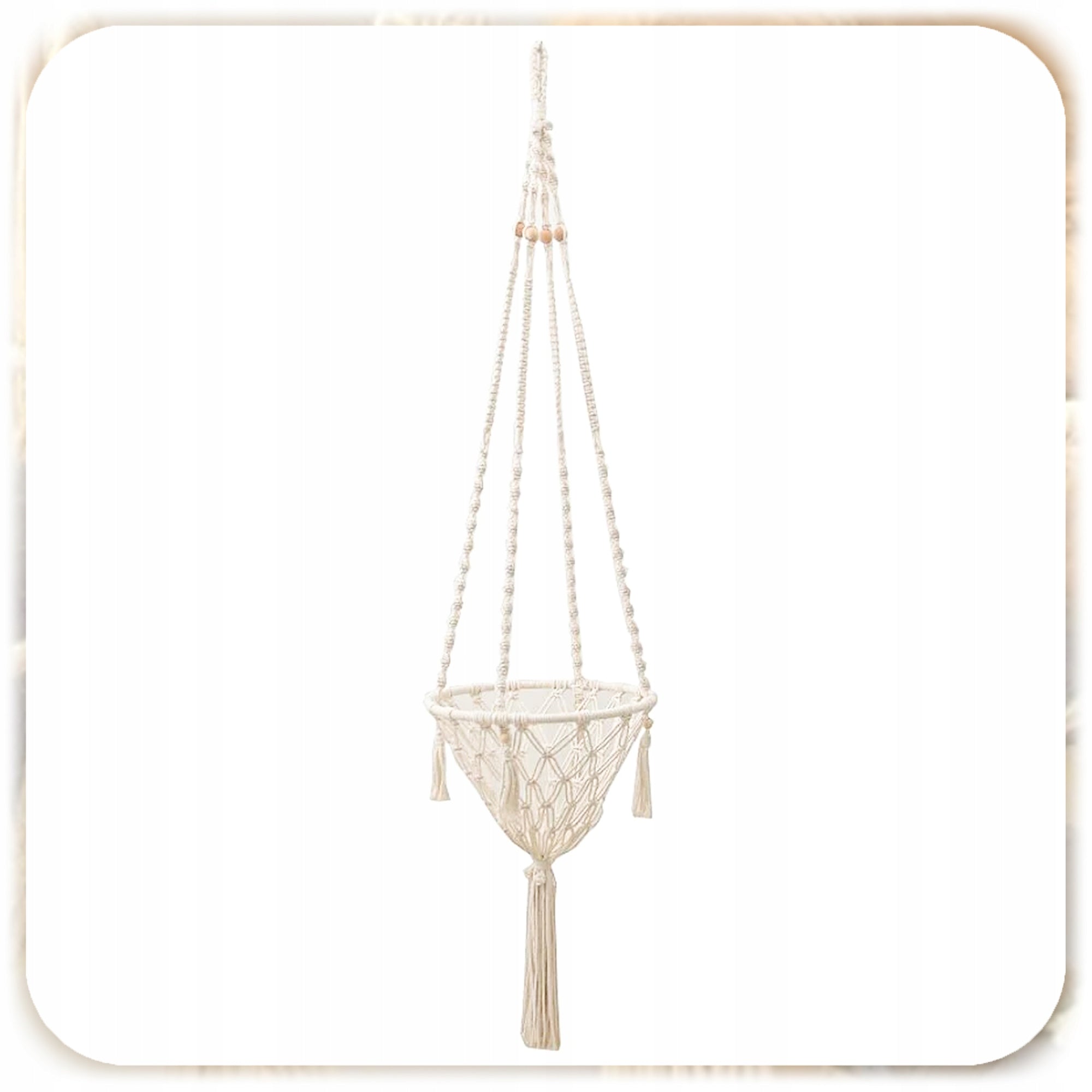 HAMMOCK CAT BED BOHO MACRAME HANGING UNDER THE CEILING 40x40CM + PILLOW Brand no brand