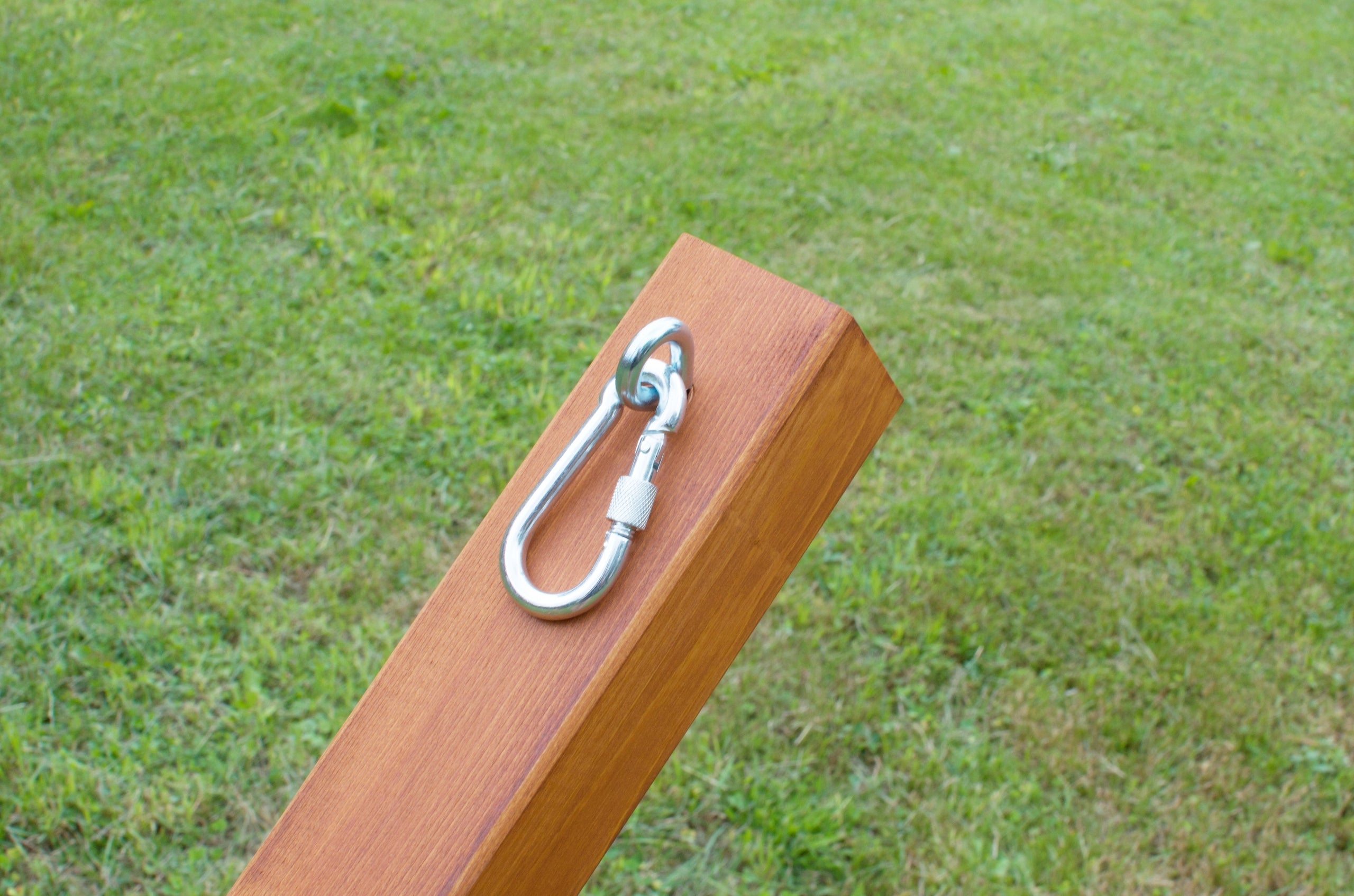 HAMMOCK FRAME DECKCHAIR large thick beech wood 65x65mm impregnated 350kg Kind hammock without rod