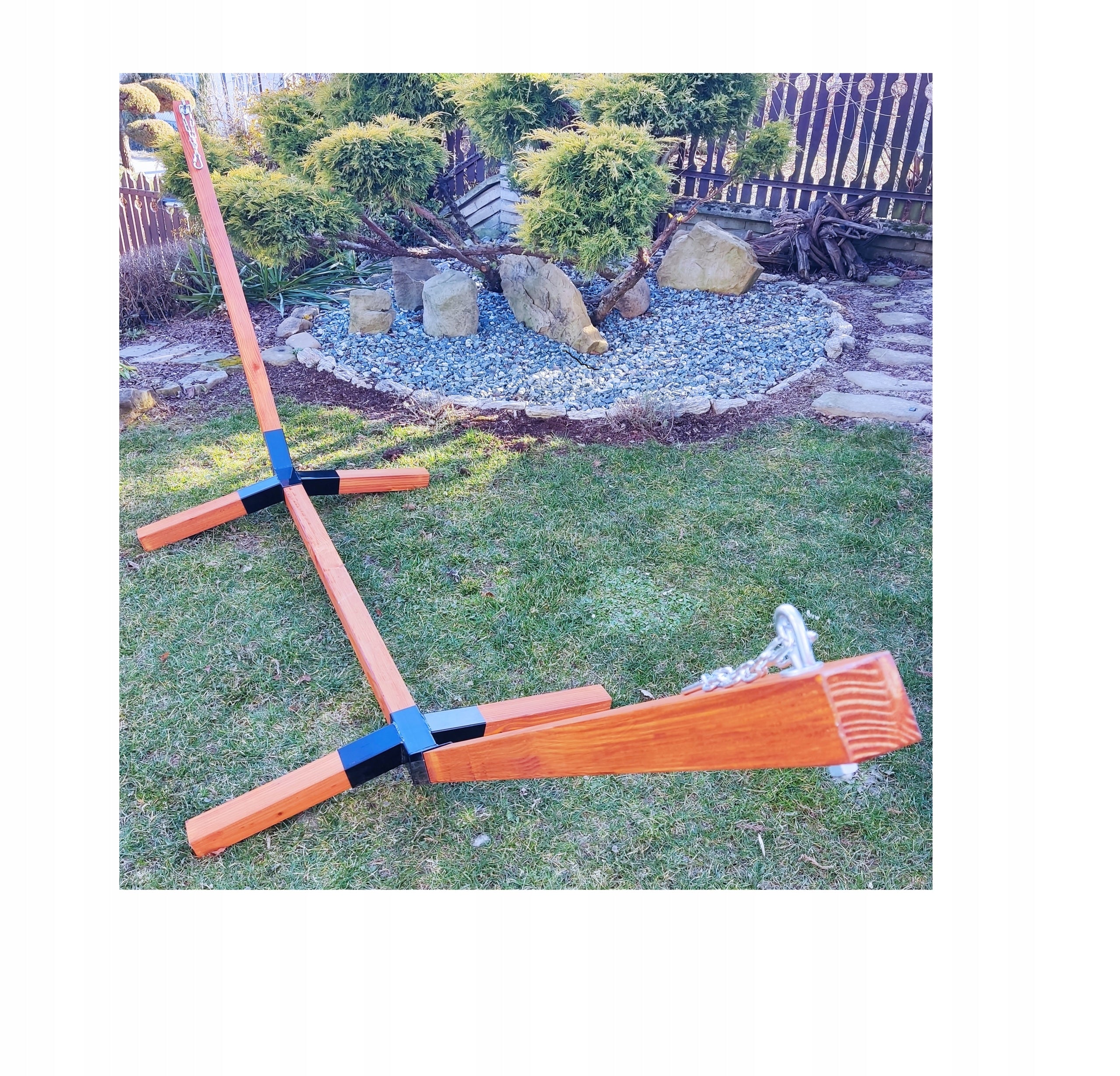 HAMMOCK FRAME IMPREGNATED ADJUSTABLE STAND STRONG Kind hammock without rod