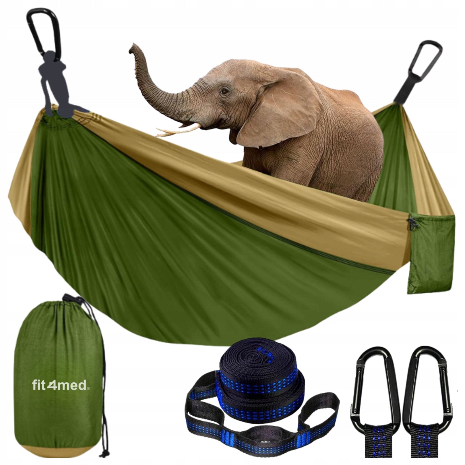 HAMMOCK SWING 2-PERSON 300x200 LARGE 300KG XXL LIGHT STRONG QUICK INSTALLATION Manufacturer code JM-22