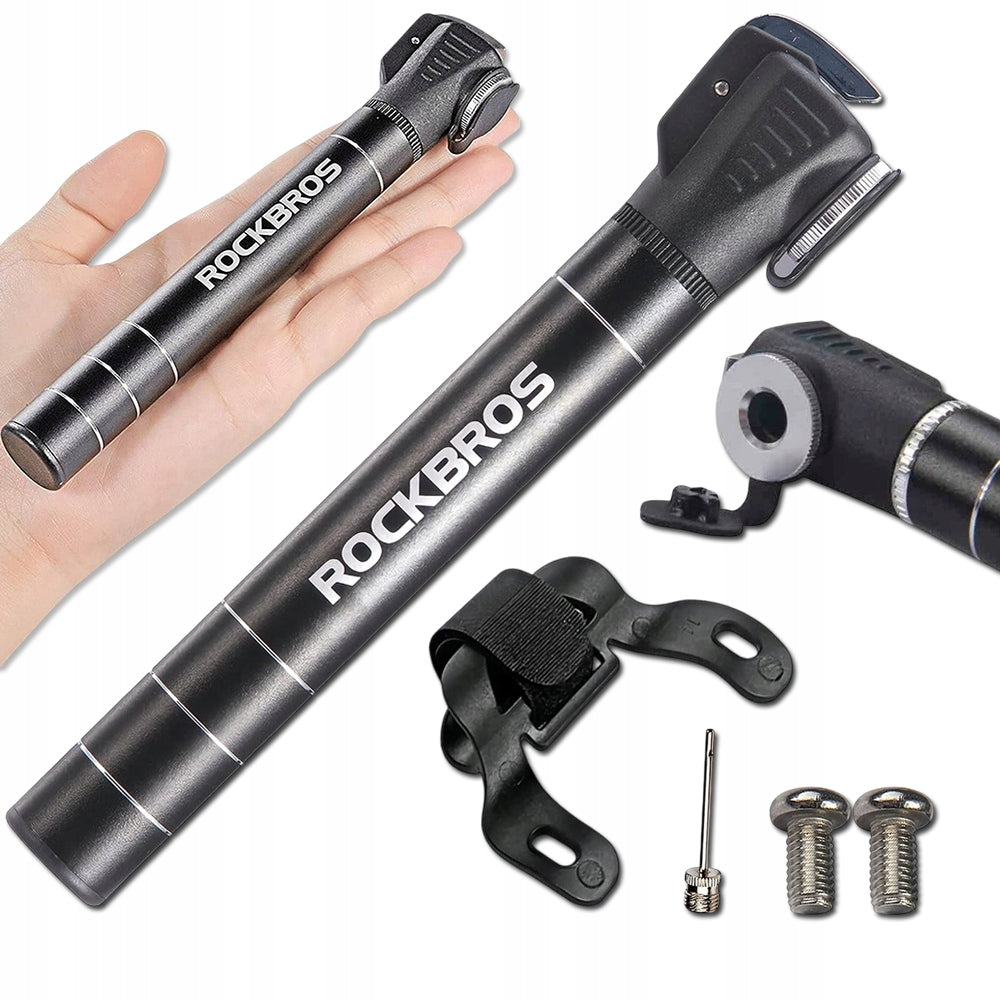 HAND BICYCLE PUMP FOR ALUMINIUM TELESCOPIC FRAME AV FV-SV WITH HANDLE