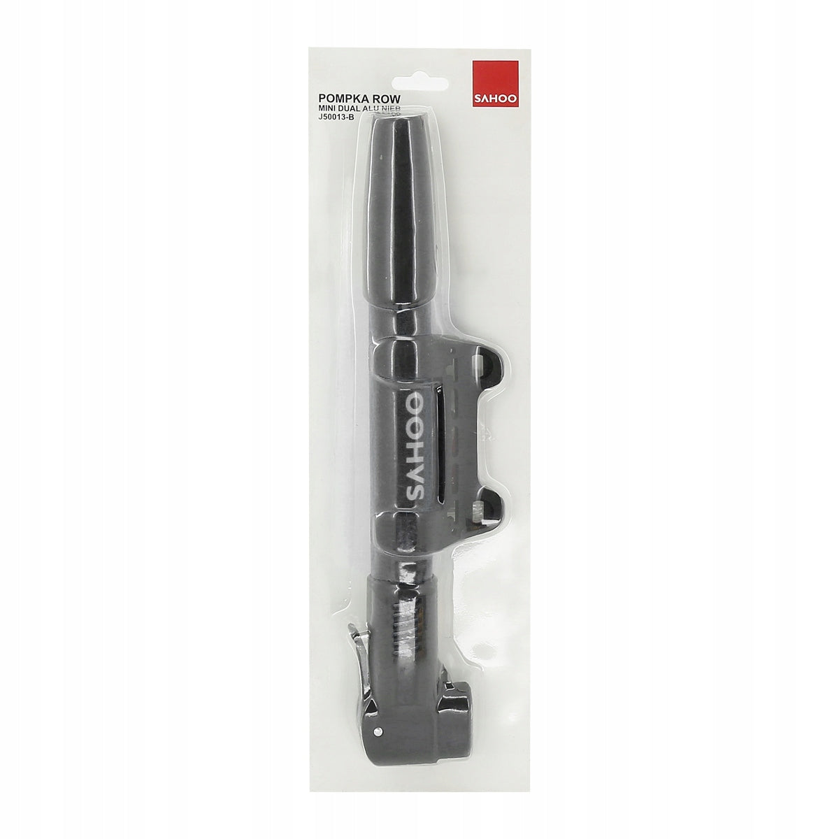 HAND BICYCLE PUMP FOR ALUMINUM FRAME MINI DUAL 28 CM LIGHT AV / -SV Manufacturer code J50013-BK