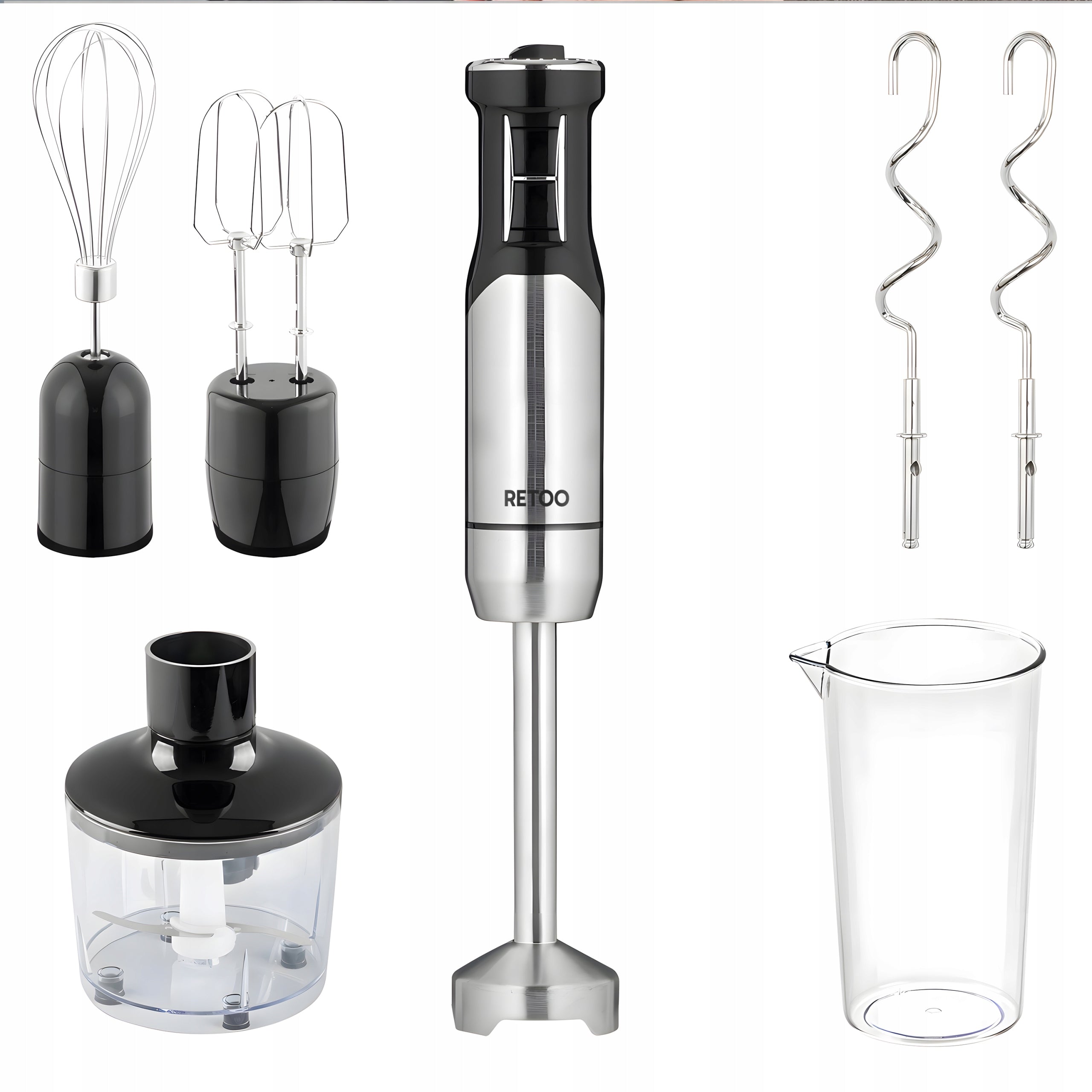 HAND BLENDER 1200W MULTI-PURPOSE MIXER BEATER TIP Packaging status original