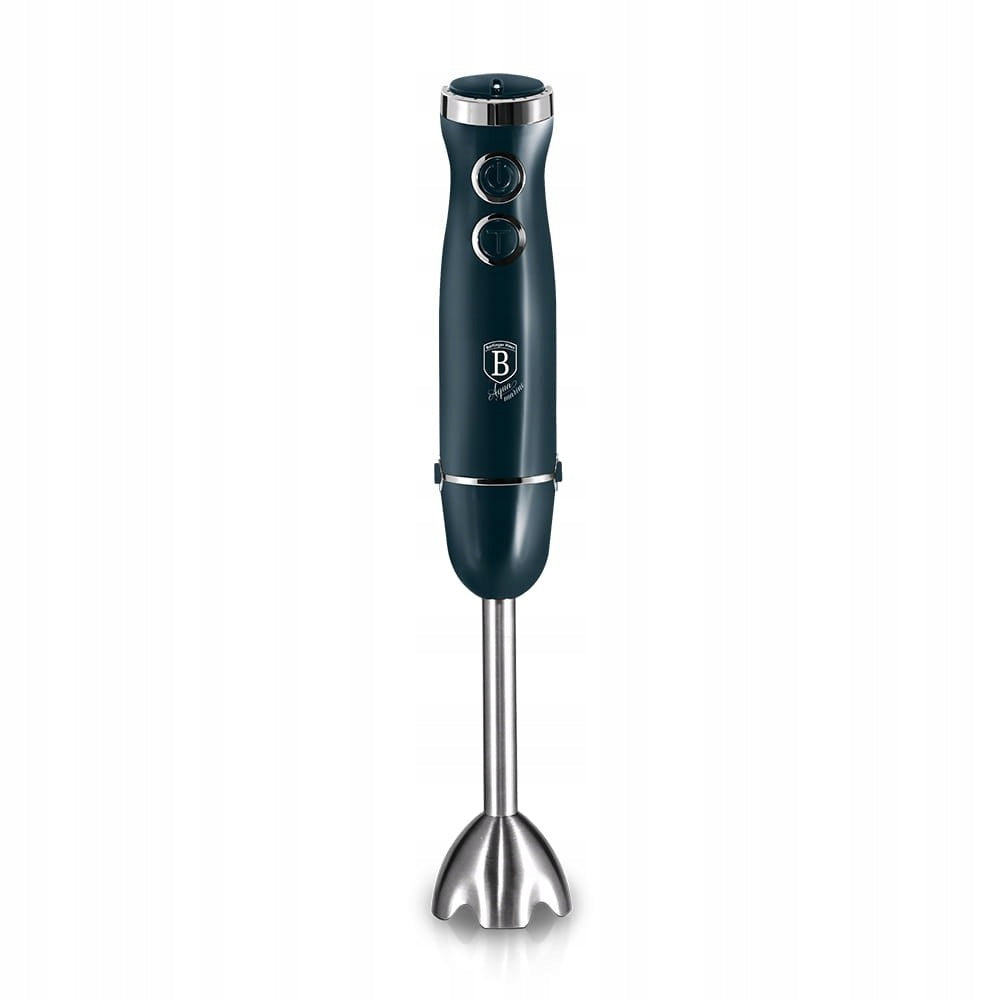 HAND BLENDER AQUAMARINE STEEL 2 SPEEDS Brand Berlinger Haus