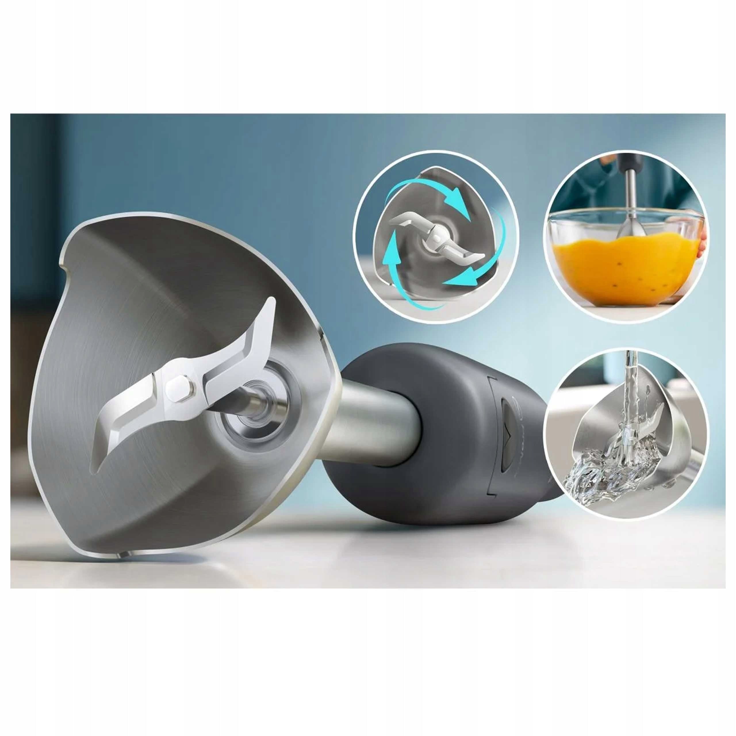 HAND BLENDER IDEAL FOR SOUPS COCKTAIL SAUCES PHILIPS HR2522/00 500W BLACK Packaging status original